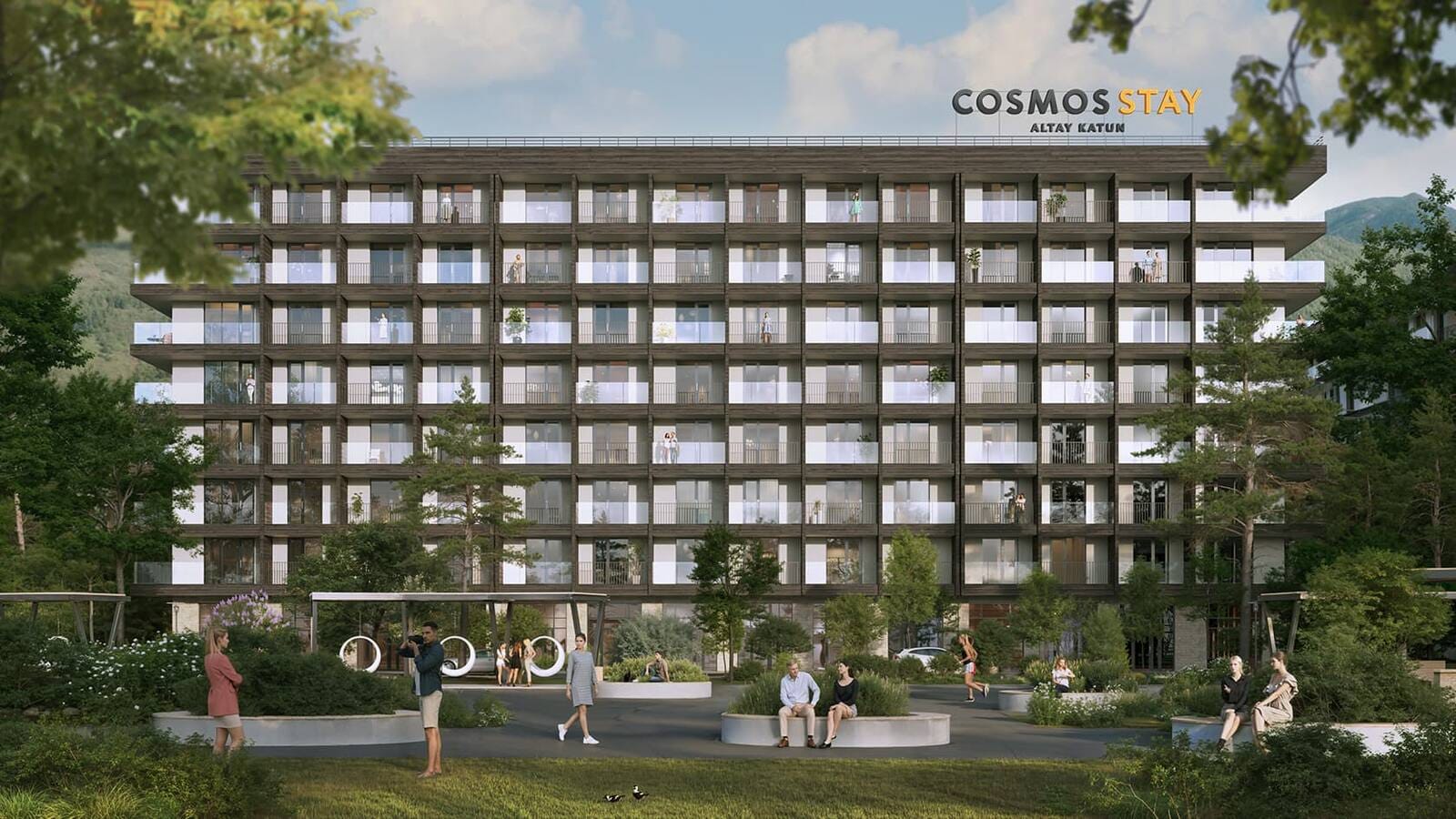 Бирюзовая Катунь, Манжерок — Студия · 32–34 м²