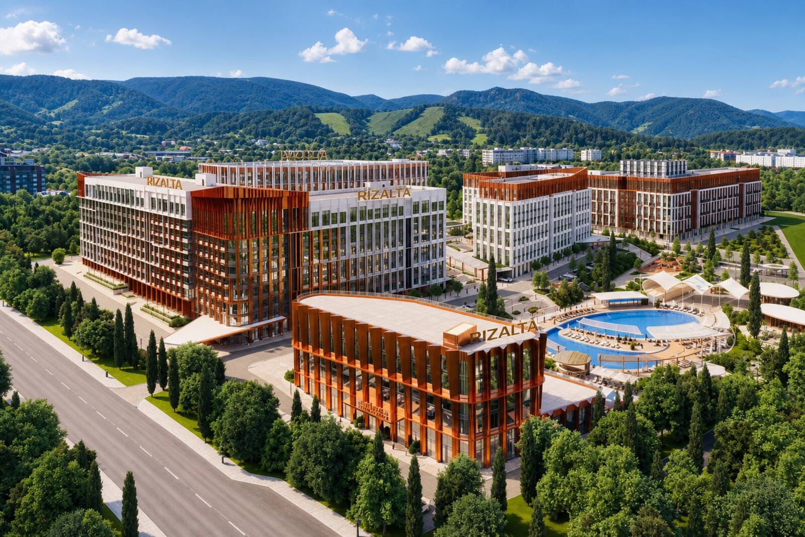 Rizalta Resort, Курортный комплекс в Белокуриха