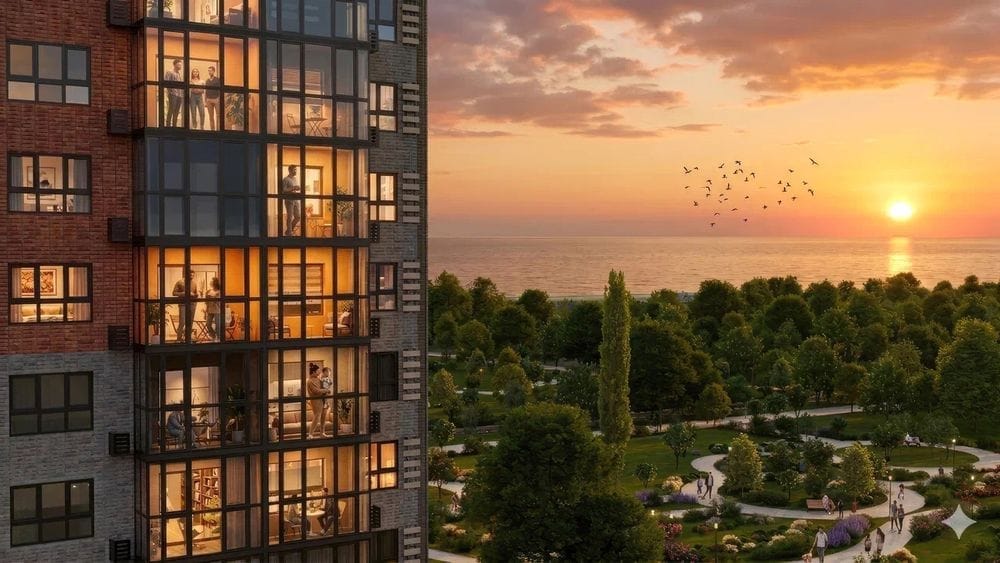 Другие Берега. Морские Кварталы, Геническ — Большие лоты · до 81,2 м²