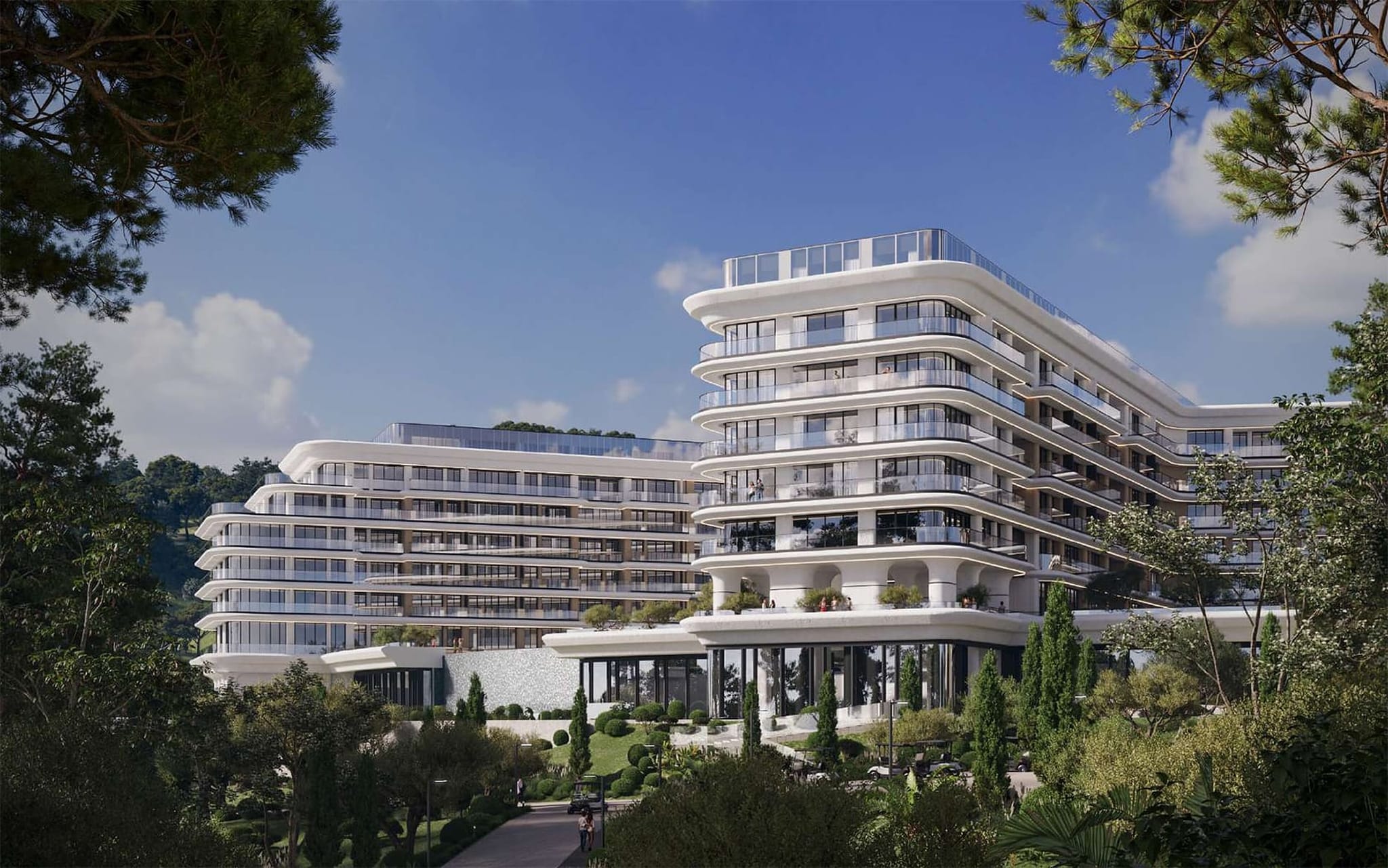 Grand Azure, Курортный комплекс в Малый Ахун