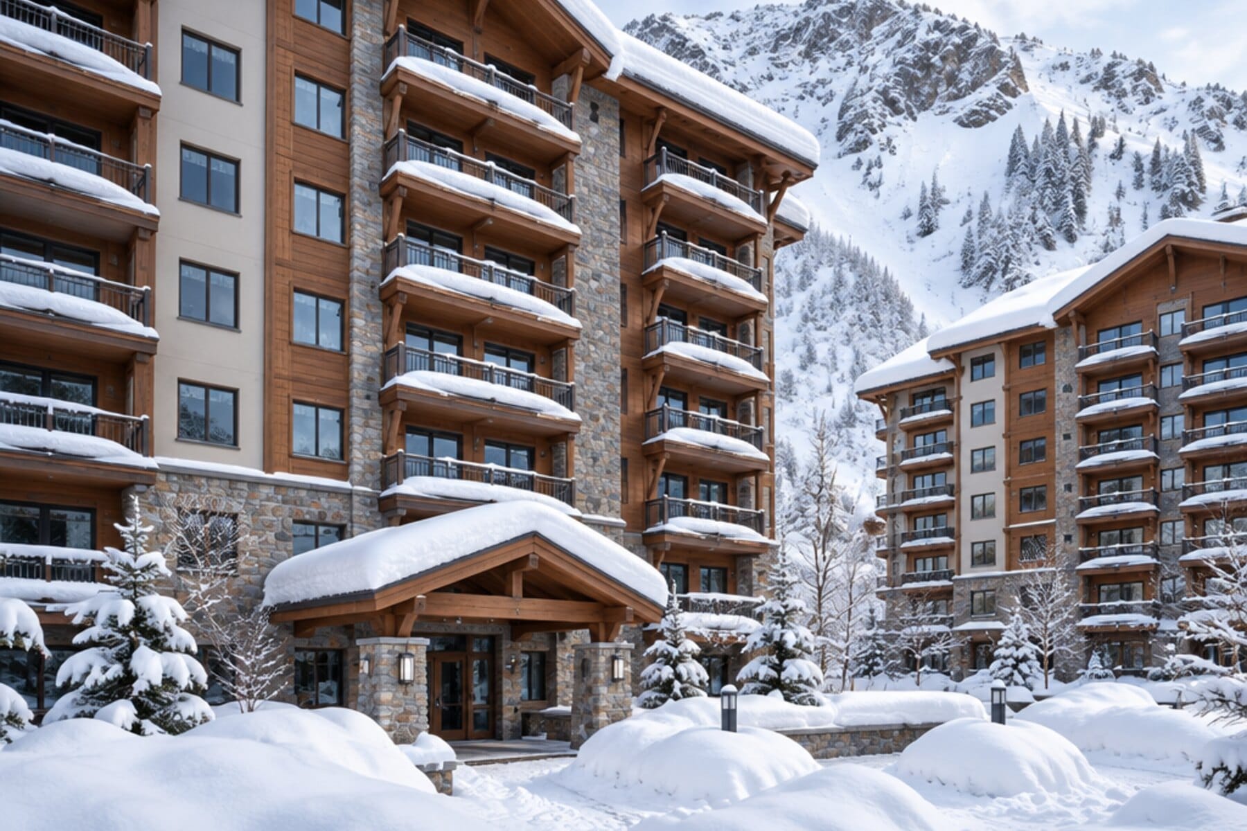 Кедровый, Шерегеш — Дом 1 · двухкомнатные