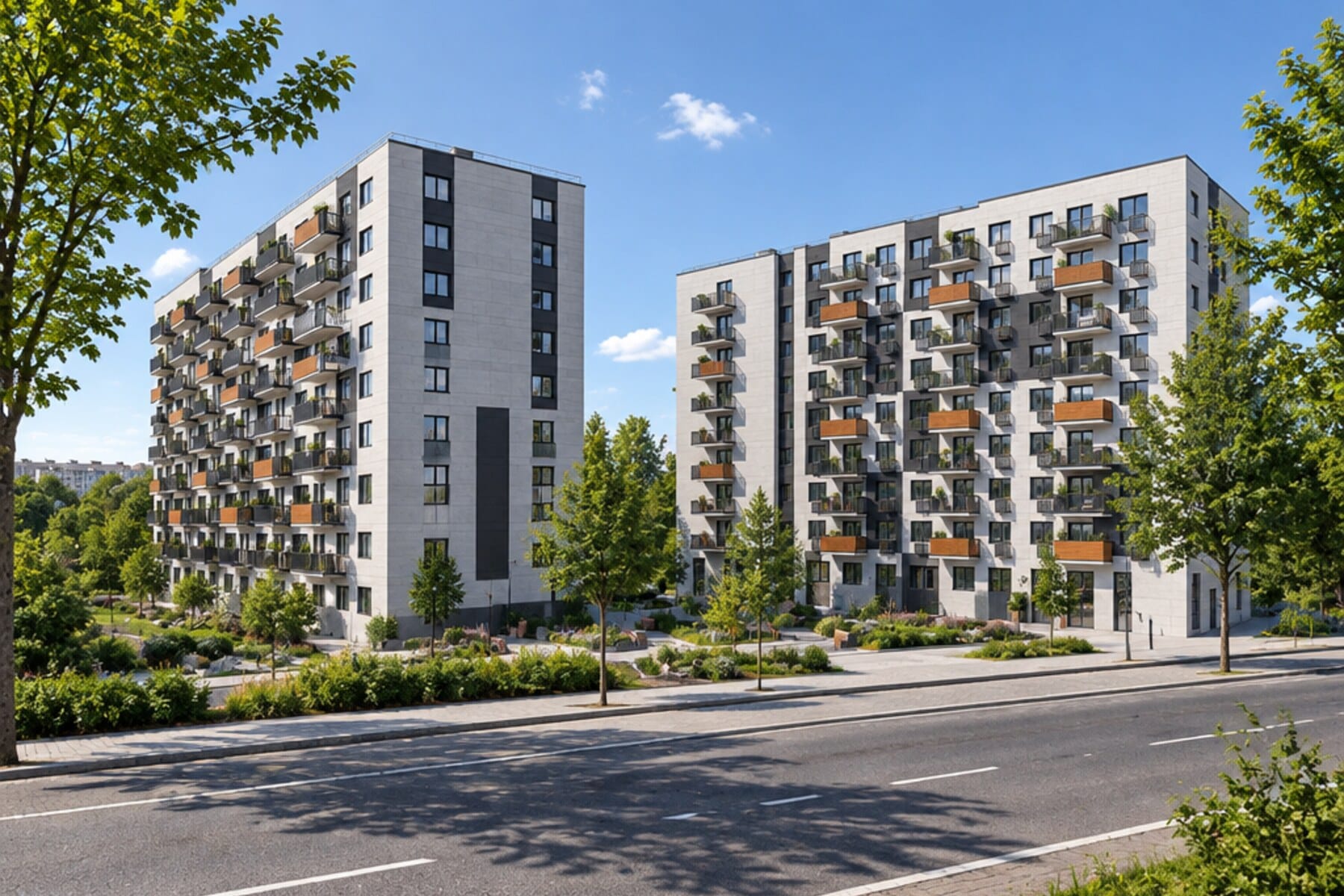 Кленовая аллея, Мариуполь — 36,3–88,8 м²