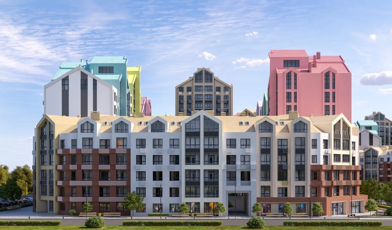 Мойнако, Евпатория — Просторные форматы · до 87 м²