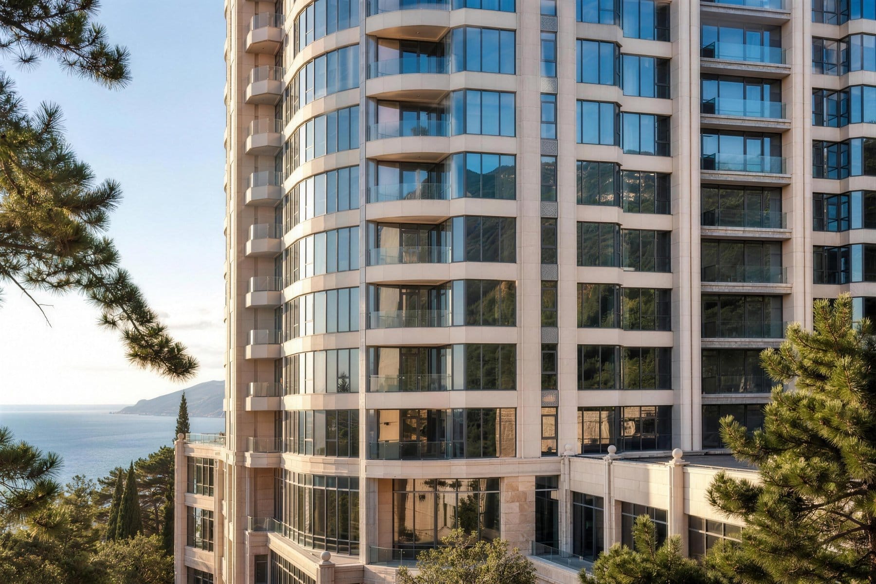 Ялтинская Резиденция, Ялта — Студии · от 28,44 м²