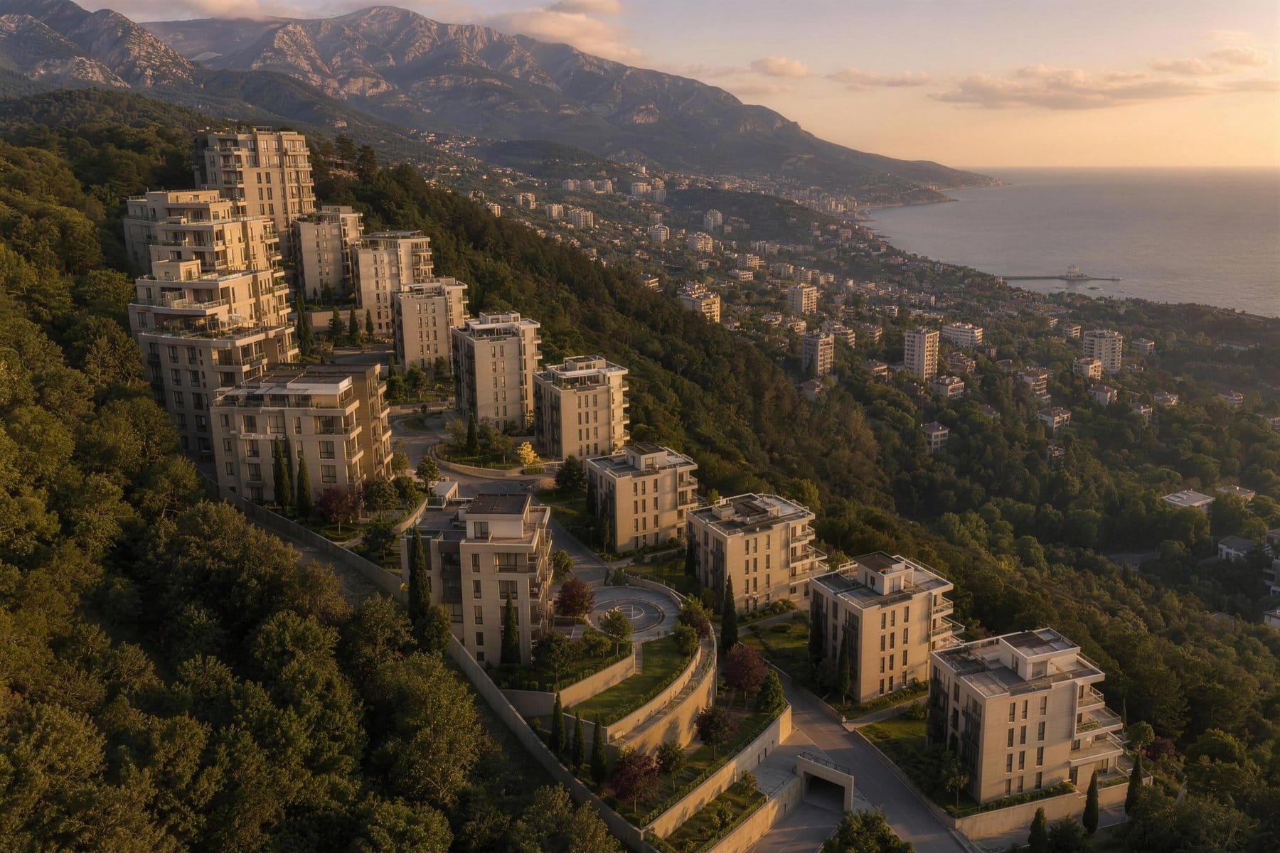 Ялтинская Резиденция, Ялта — 2-евро · от 39,41 м²