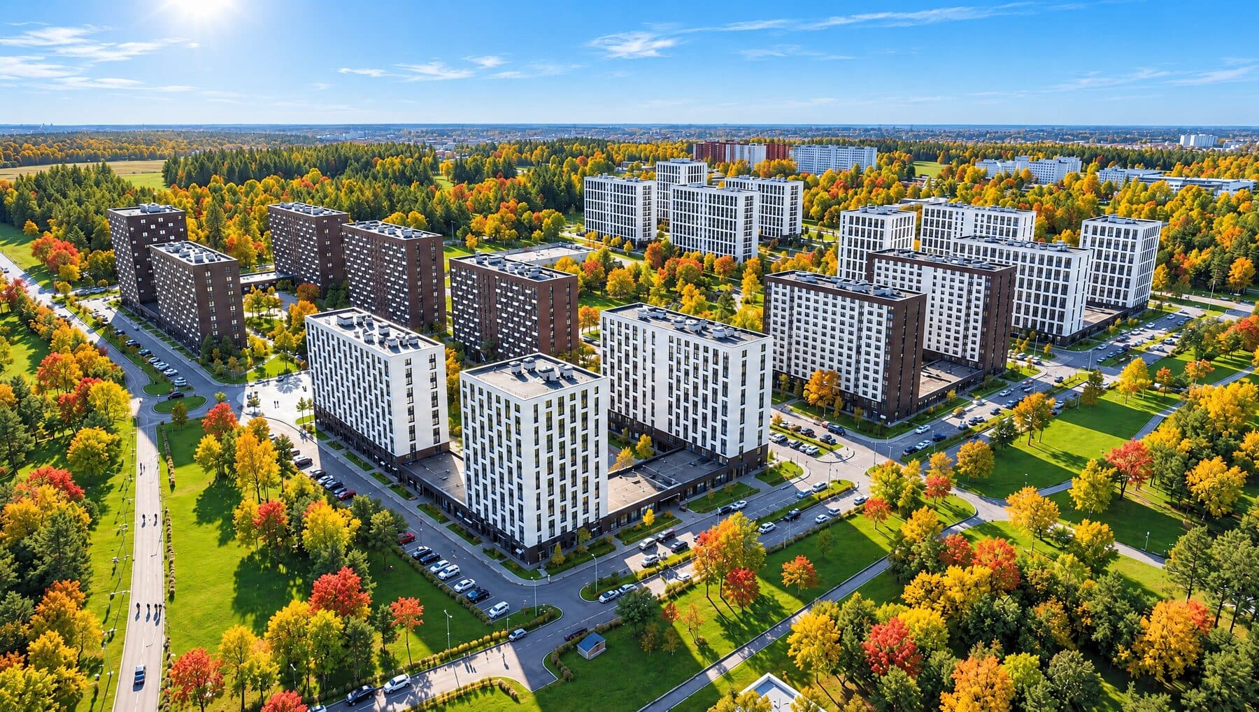 Центральный квартал, Луганск — ЖК «Центральный квартал» в Луганске, микрорайон Марьевский, участок 95:19:000000