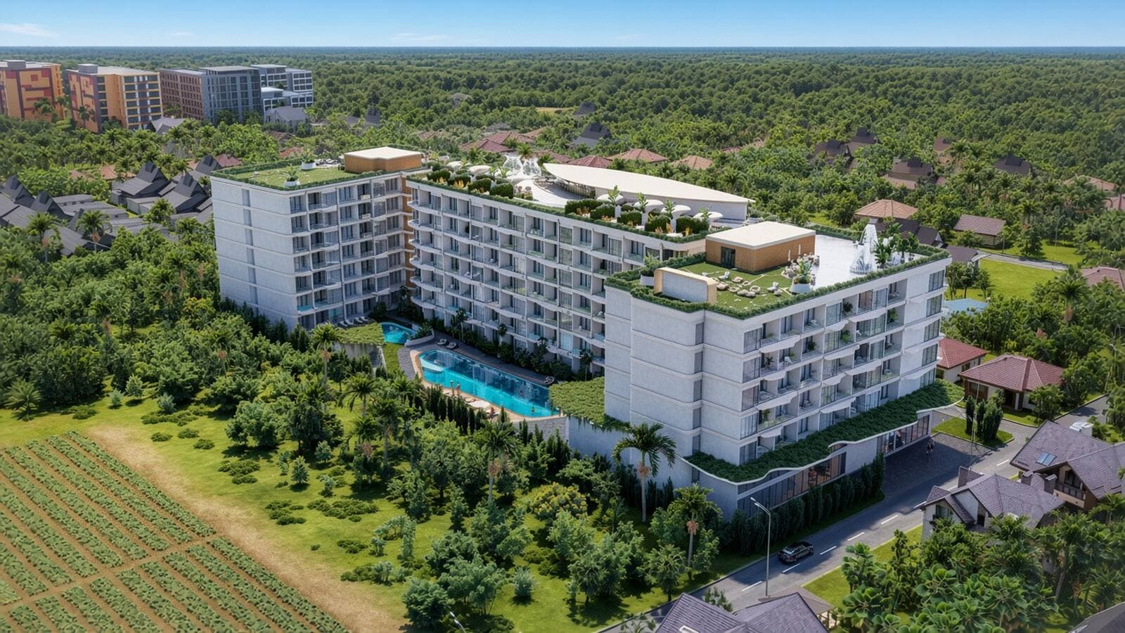 Wallaya Residence, Пхукет, Най Харн — Wallaya Residence — кондоминиум Wallaya Villas Development в Най Харне, на юге П