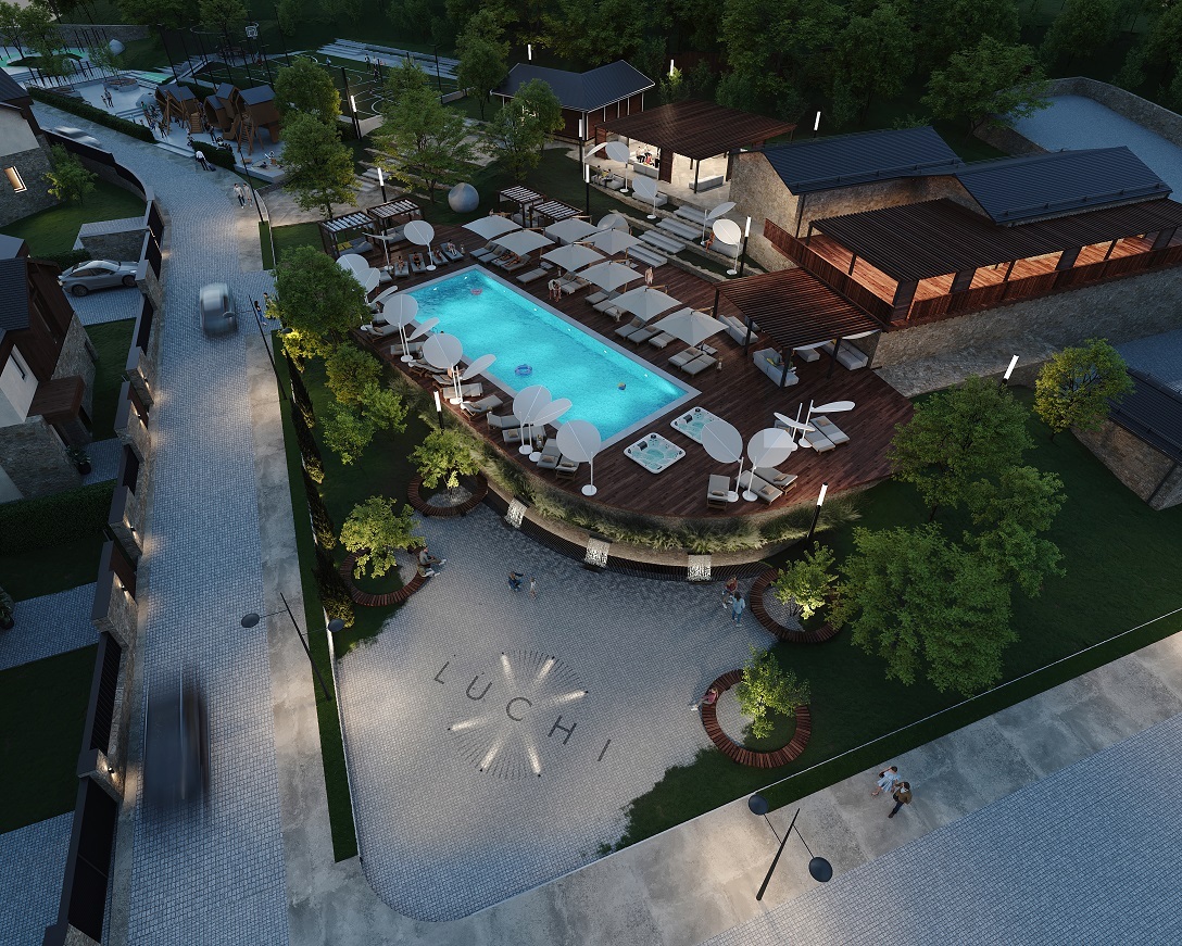 LUCHI — альпийский посёлок у горы Демерджи