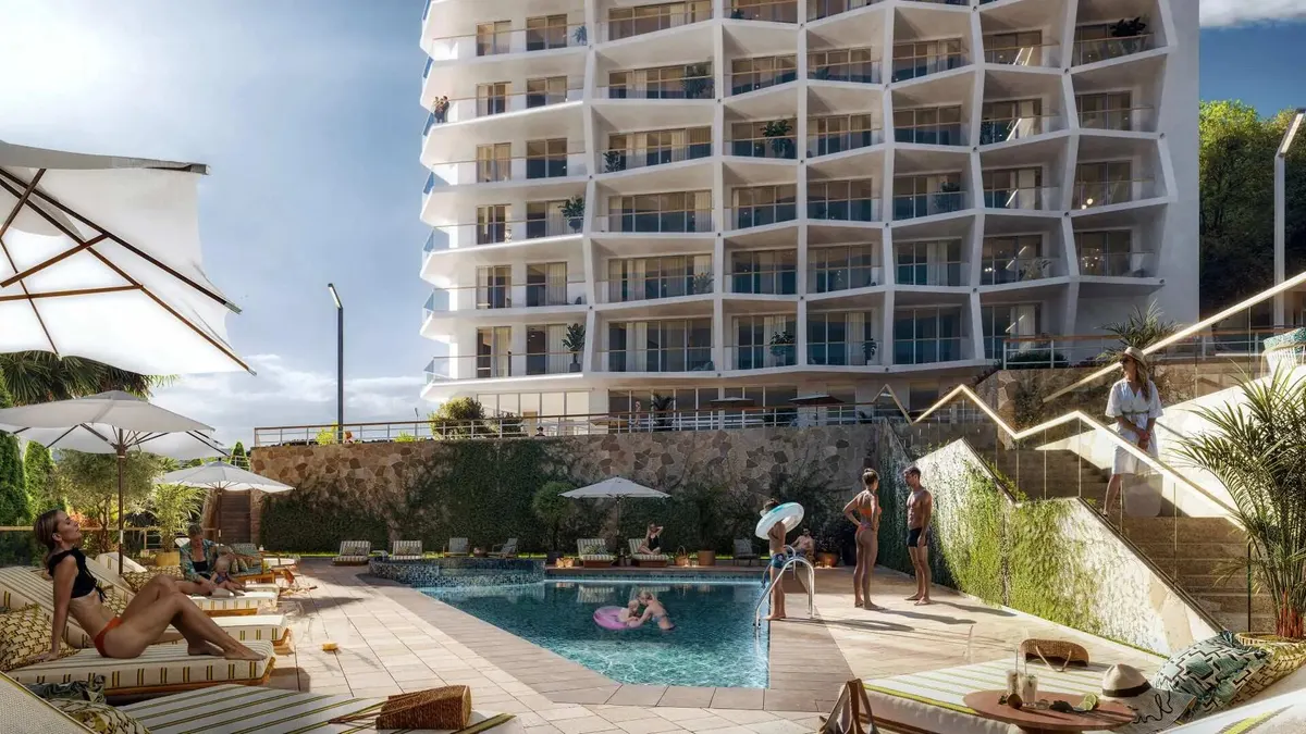 Однокомнатная квартира в Алуште, 39 м² — фото 5