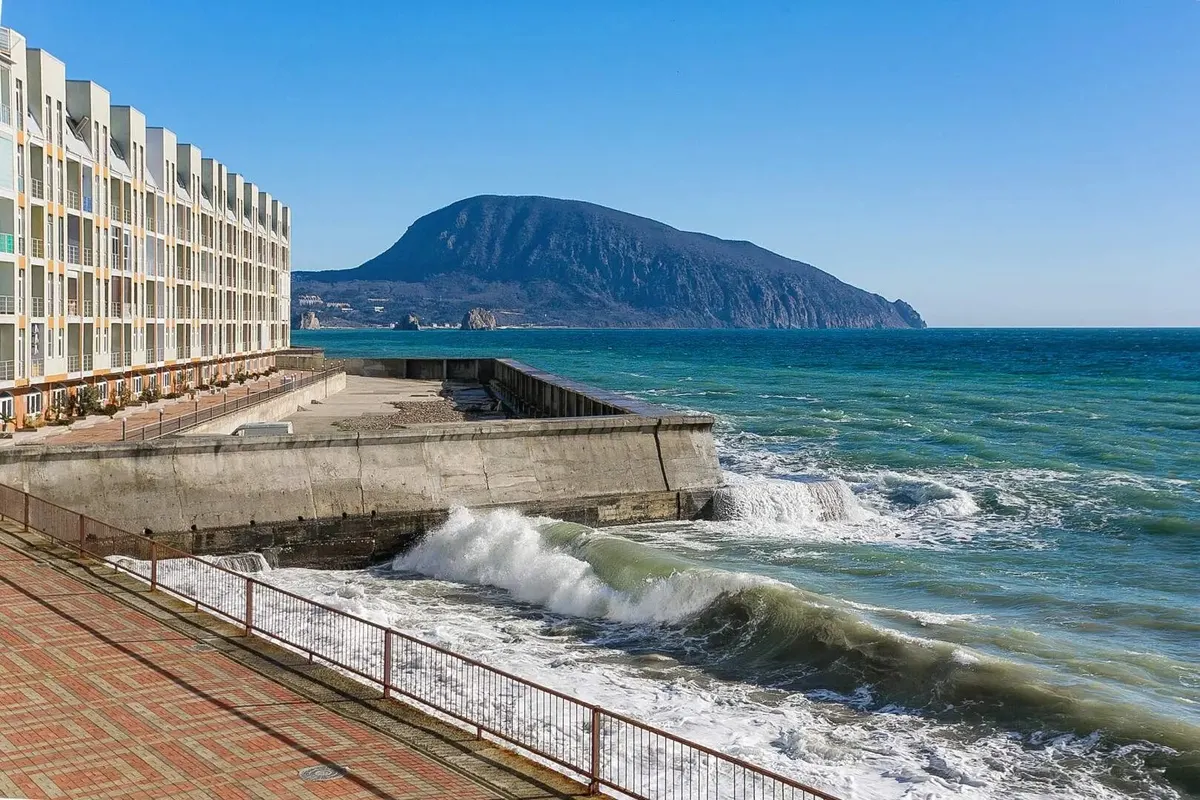 Двухкомнатная квартира в Гурзуфе, 92 м² — фото 15
