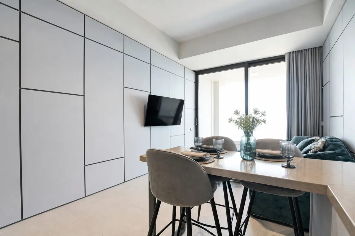 Двухкомнатные апартаменты в Ялте, 52,7 м²