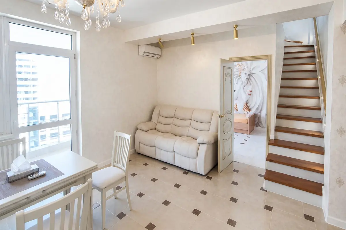 Трёхкомнатная квартира в Гурзуфе, 102,1 м²
