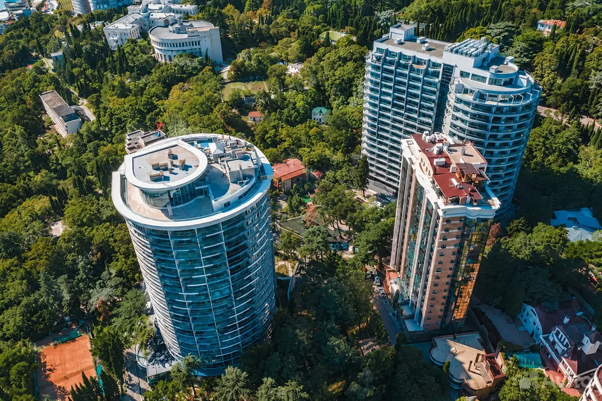 Апартаменты свободной планировки в «Зазеркалье», 85 м²