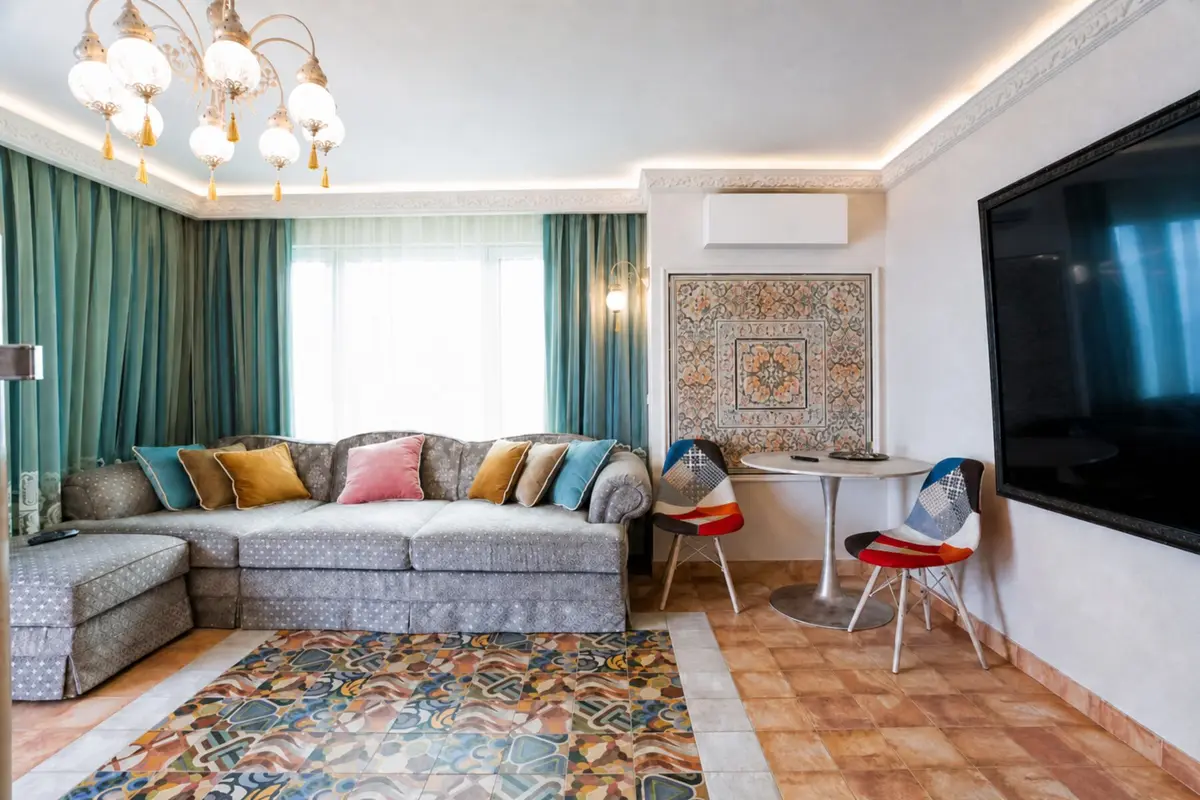 Трёхкомнатная квартира в Ялте, 101 м²