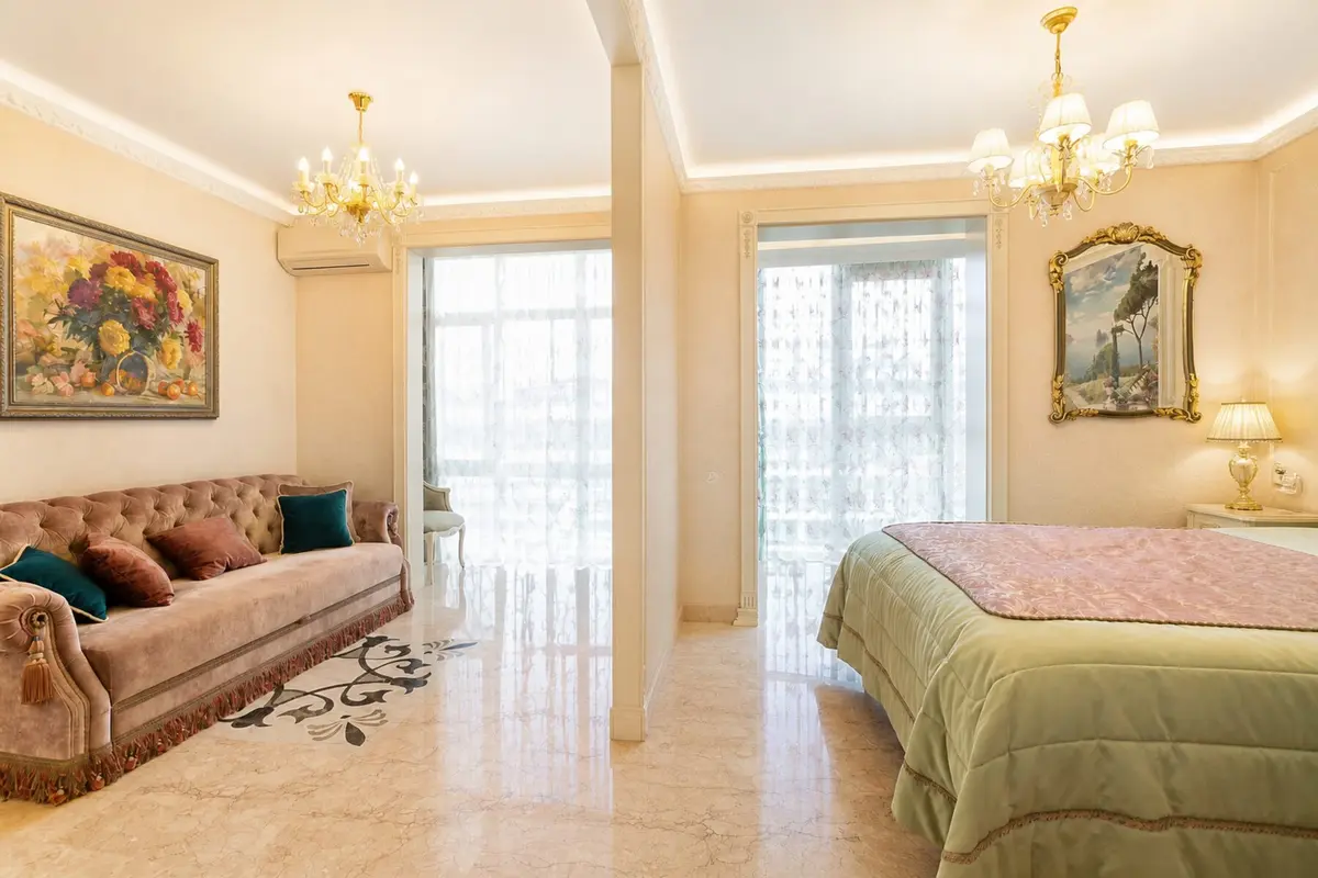 Трёхкомнатная квартира в Ялте, 101 м²