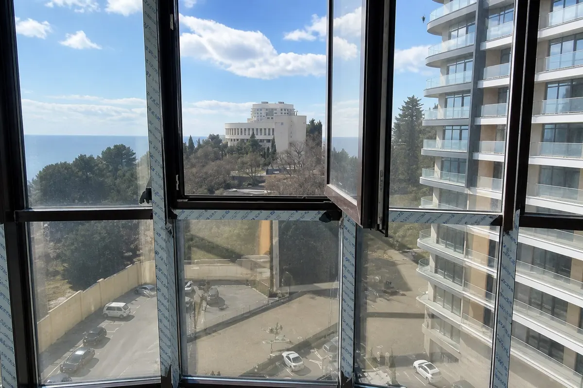 Трёхкомнатная квартира в Ялте, 59 м²