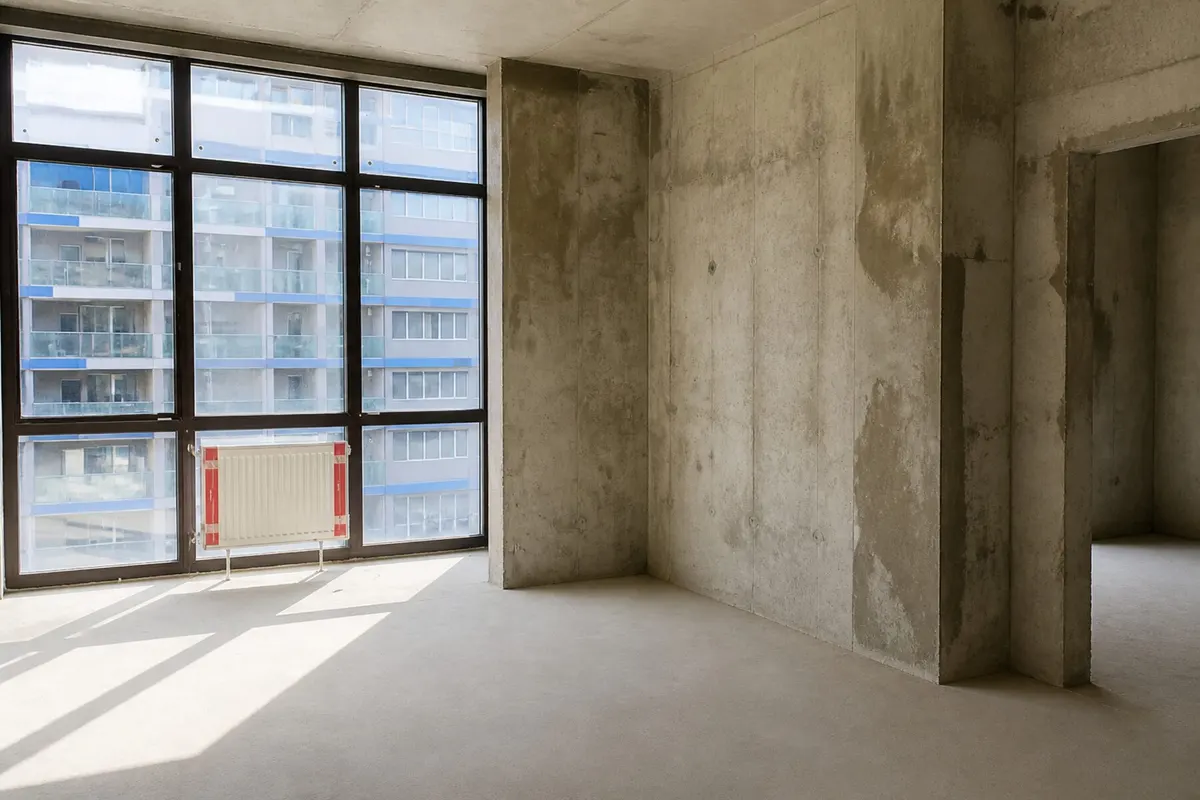 Трёхкомнатная квартира в Ялте, 59 м²