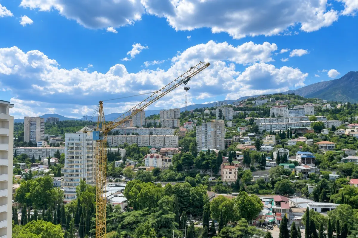 Двухкомнатная квартира в Ялте, 93,1 м²
