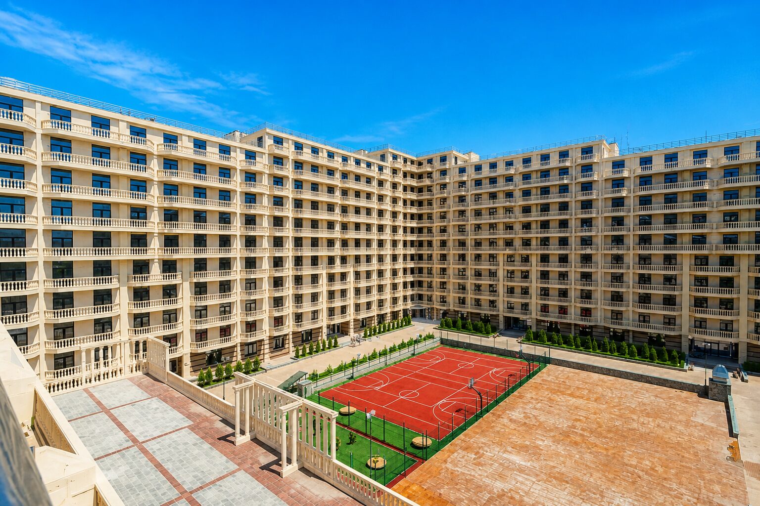 Двухкомнатная квартира в Ялте, 52 м²