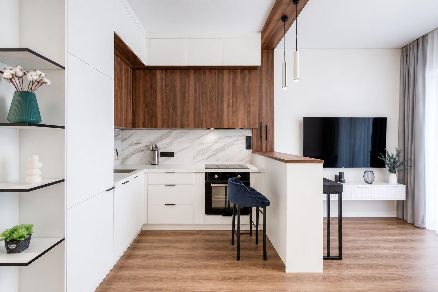 Двухкомнатная квартира в Ялте, 52 м²