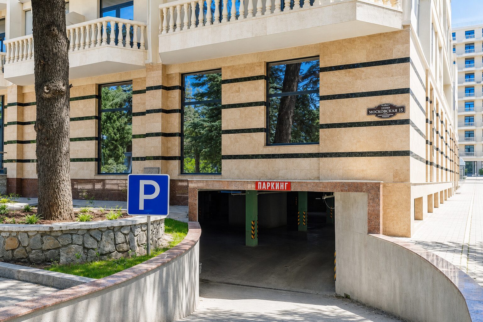 Двухкомнатная квартира в Ялте, 52 м²