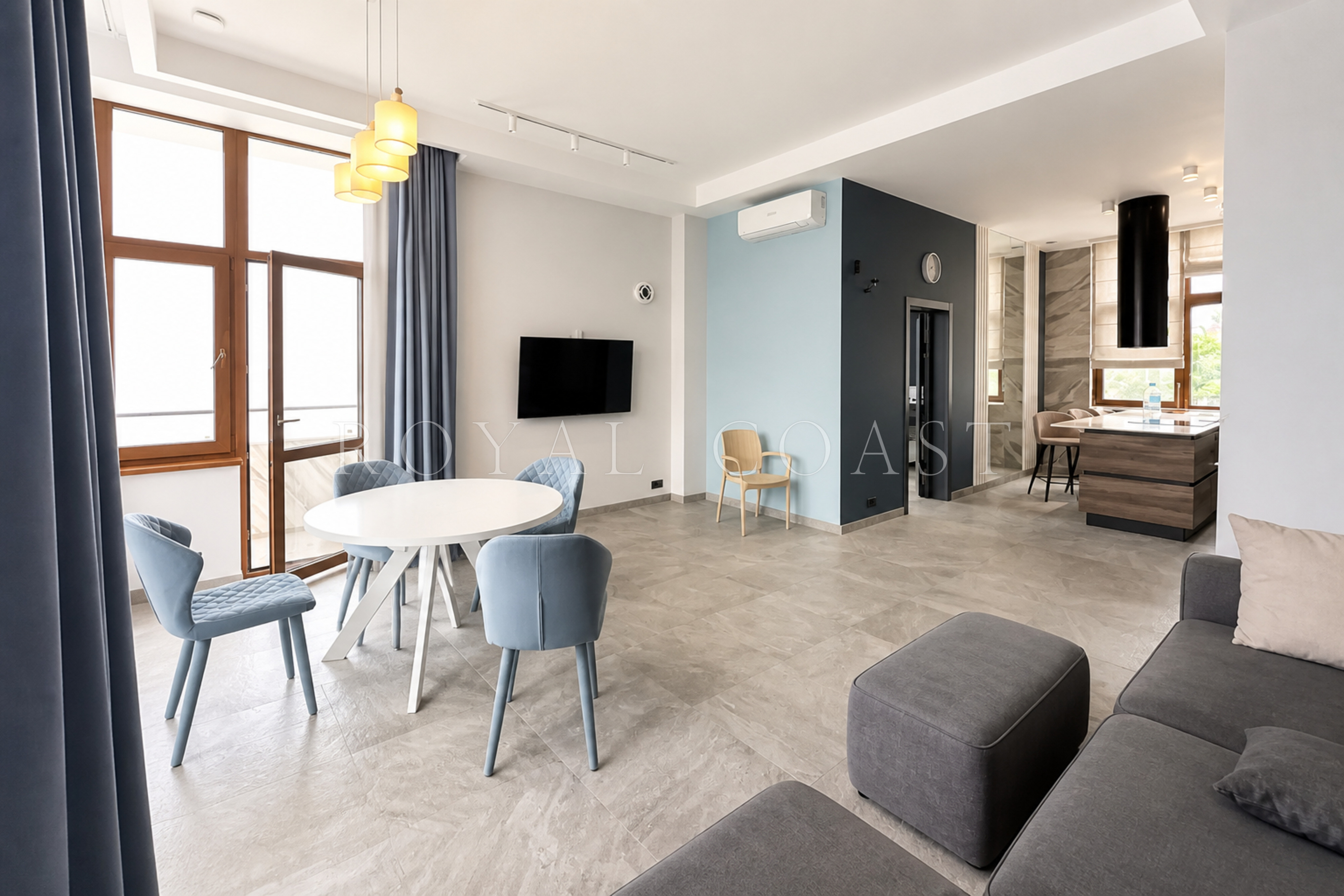 Трёхкомнатная квартира в Алупке, 120 м² — фото 2