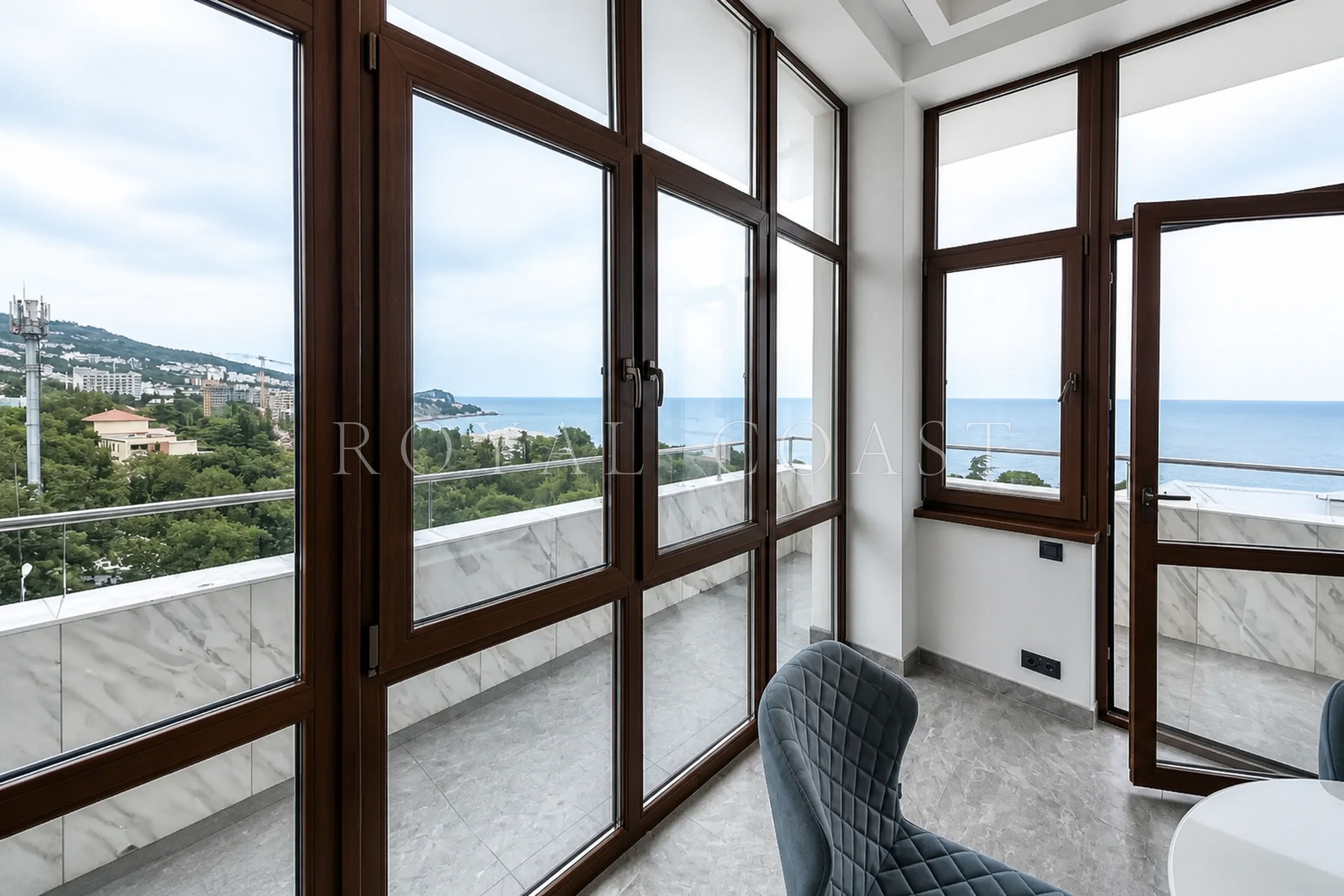 Трёхкомнатная квартира в Алупке, 120 м² — фото 20