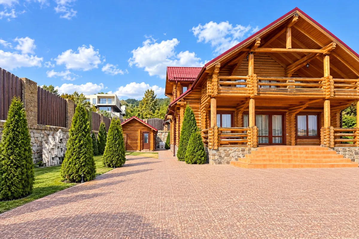 Дом из цилиндрованного бруса, 300 м², участок 15 сот. — фото 3