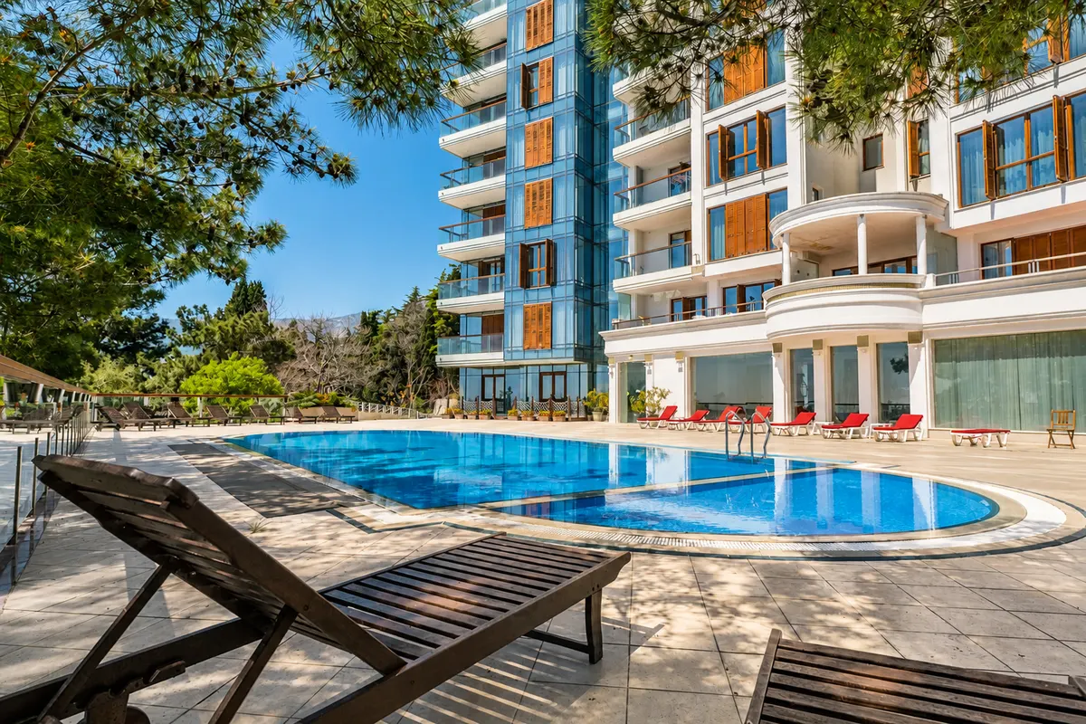 Трёхкомнатные апартаменты в Ялте, 87.9 м² — фото 30
