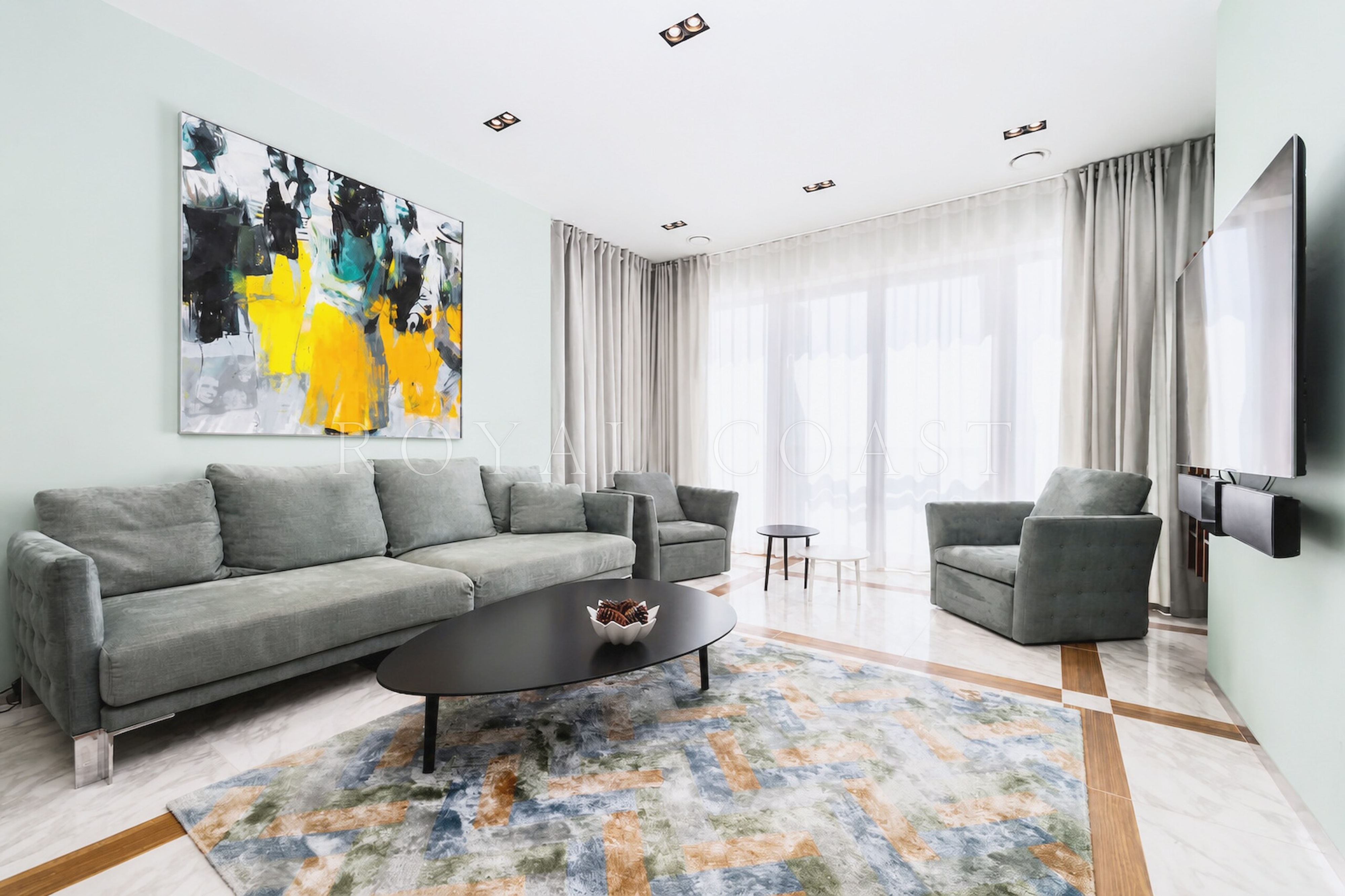 Трёхкомнатные апартаменты в Ялте, 87.9 м² — фото 4
