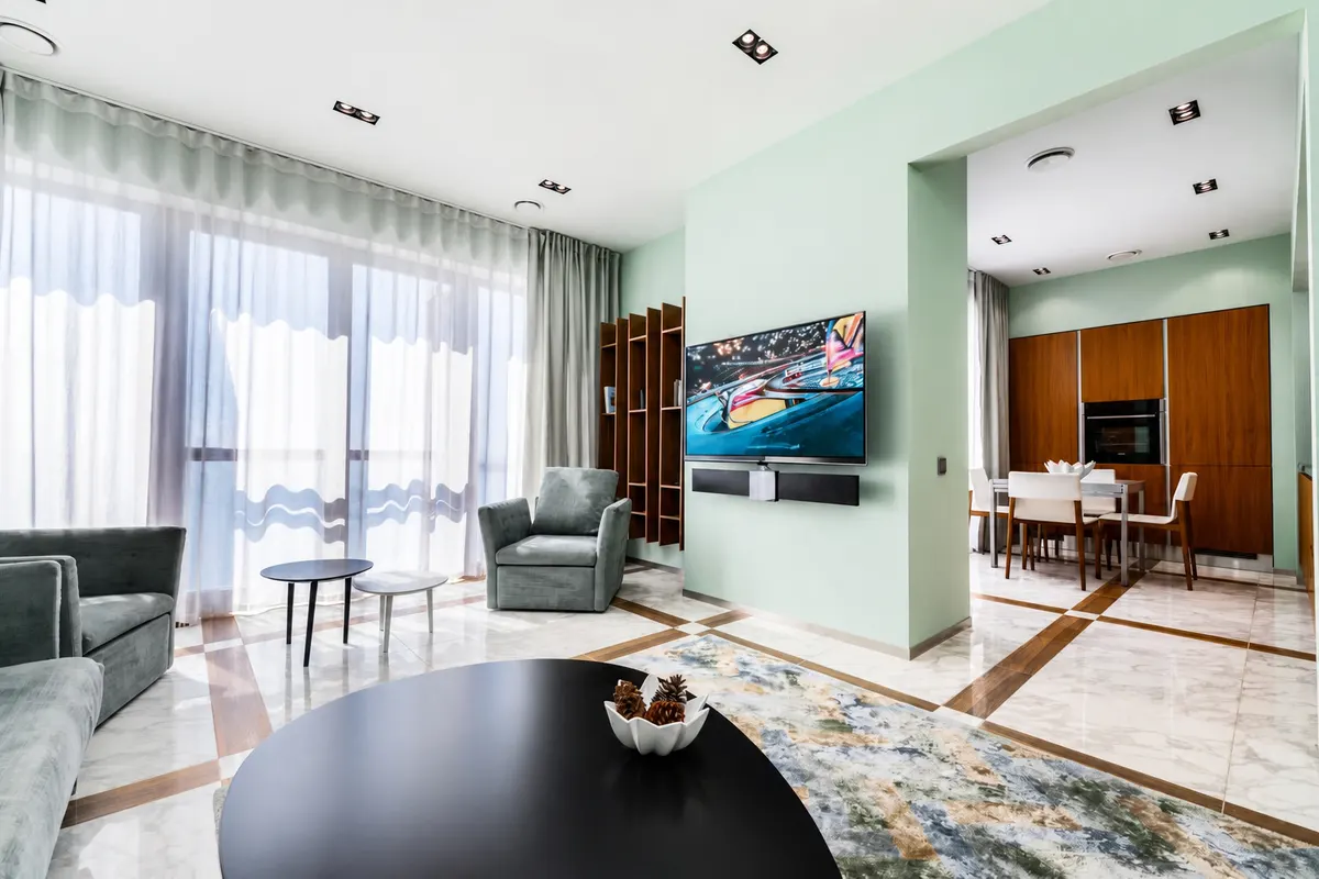 Трёхкомнатные апартаменты в Ялте, 87.9 м² — фото 5