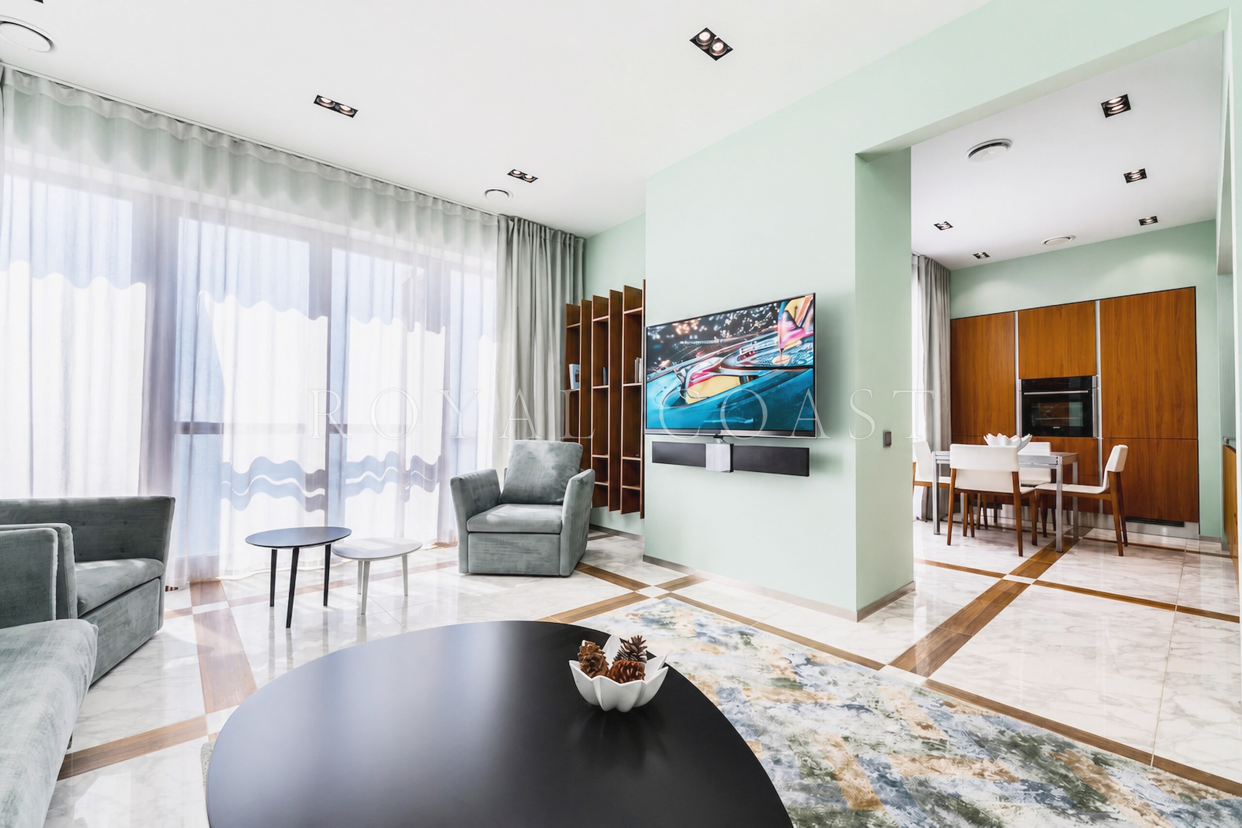 Трёхкомнатные апартаменты в Ялте, 87.9 м² — фото 5