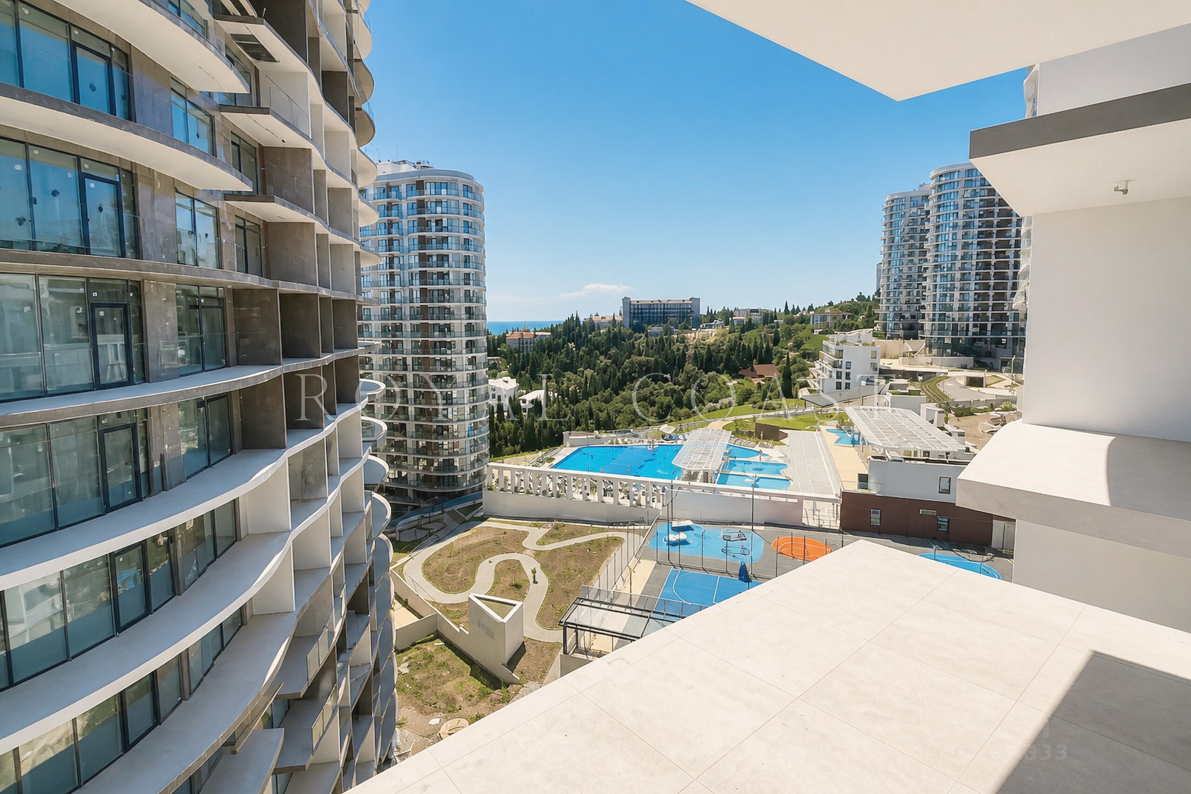 Двухкомнатные апартаменты в Алуште, 53.94 м² — фото 3