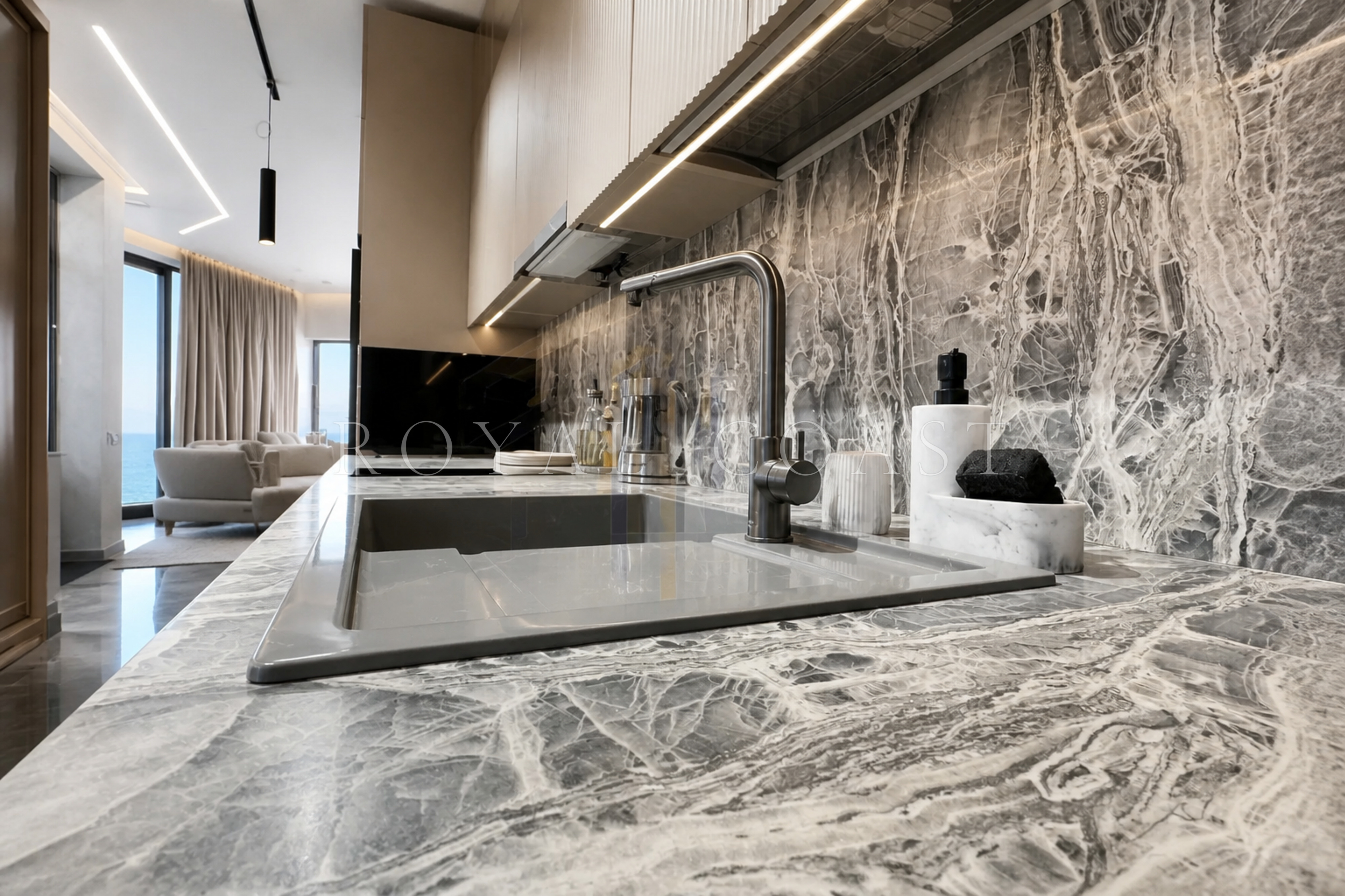 Трёхкомнатная квартира в Ялте, 252.5 м² — фото 19