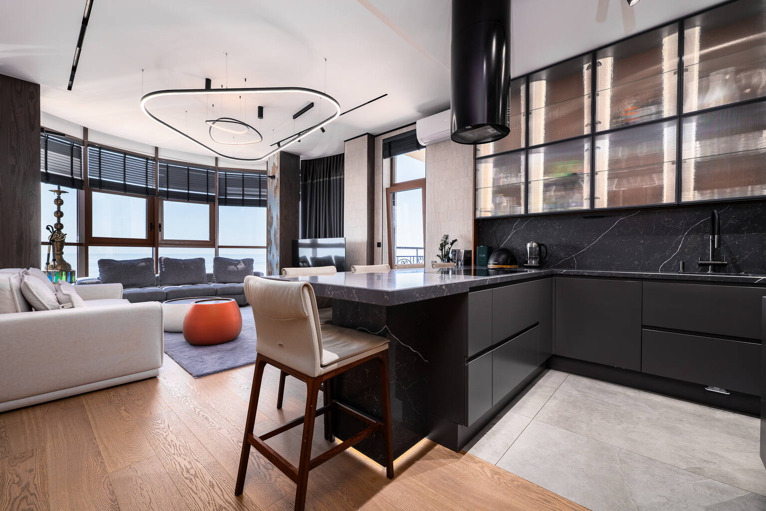 Трёхкомнатная квартира в Ялте, 117 м²