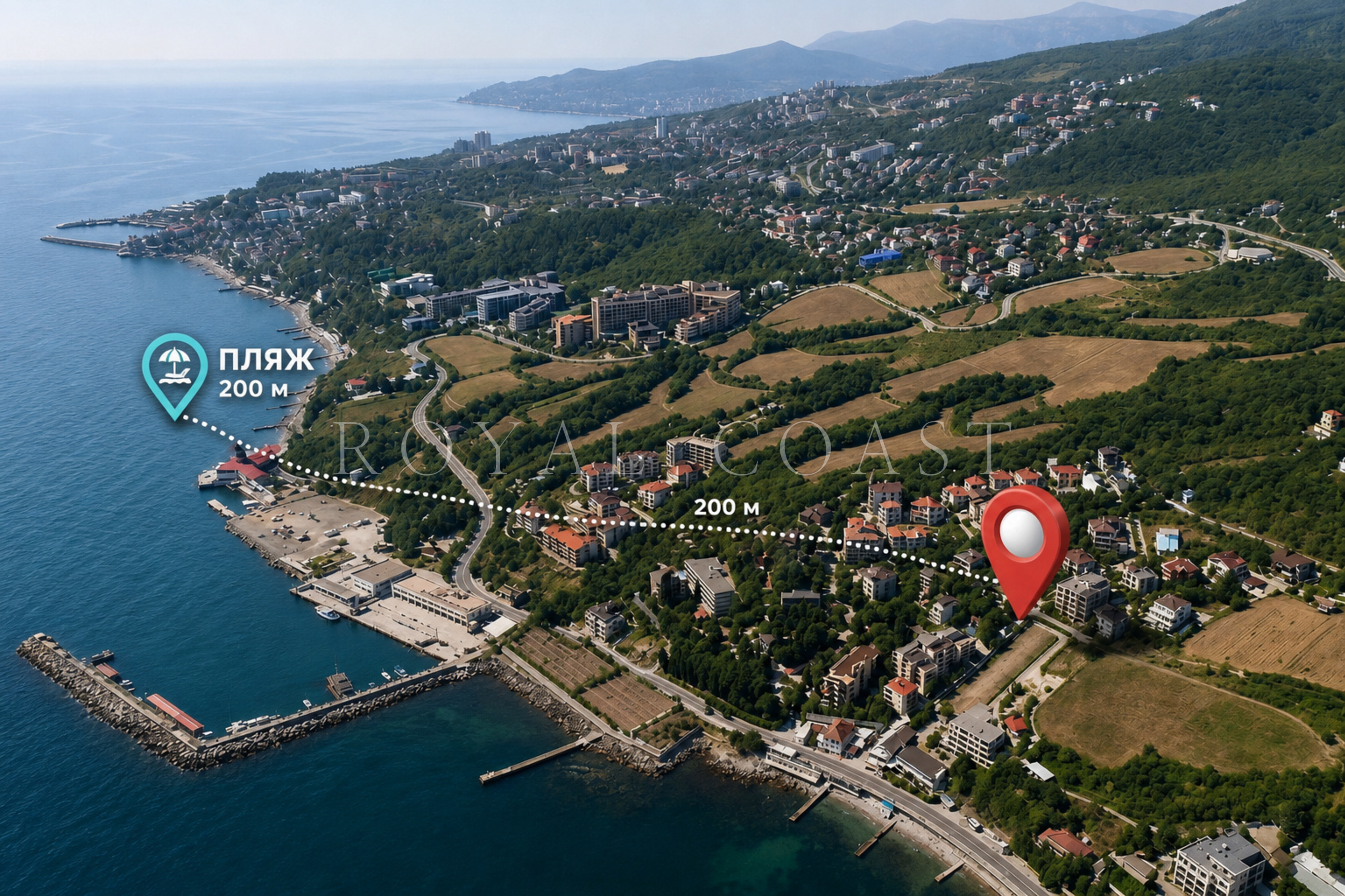 Дом 700.5 м² в Ялте, участок 8,6 сот. — фото 11
