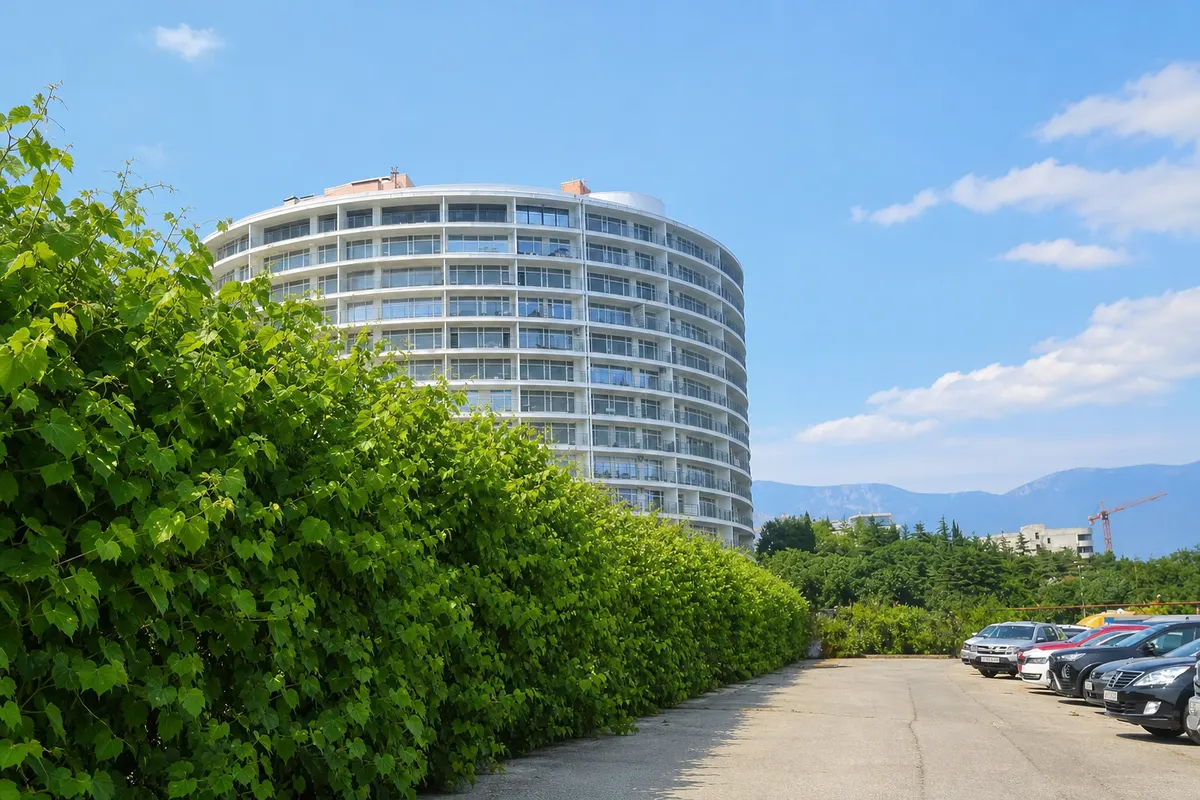 Двухкомнатные апартаменты в Ливадии, 74 м² — фото 5