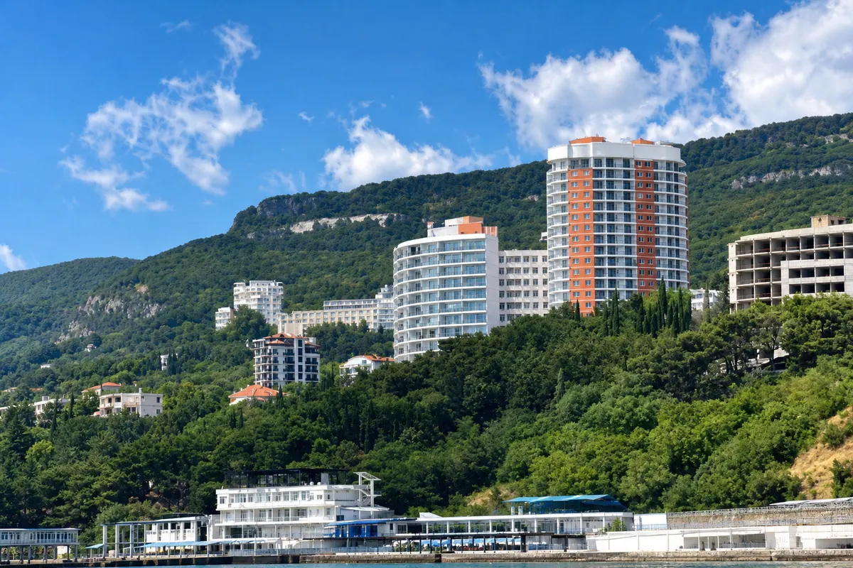 Трёхкомнатные апартаменты в Ливадии, 82.4 м² — фото 19
