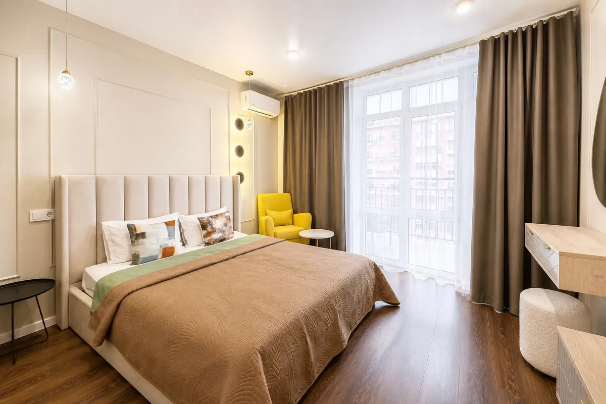 Трёхкомнатные апартаменты в Ливадии, 82.4 м² — фото 4