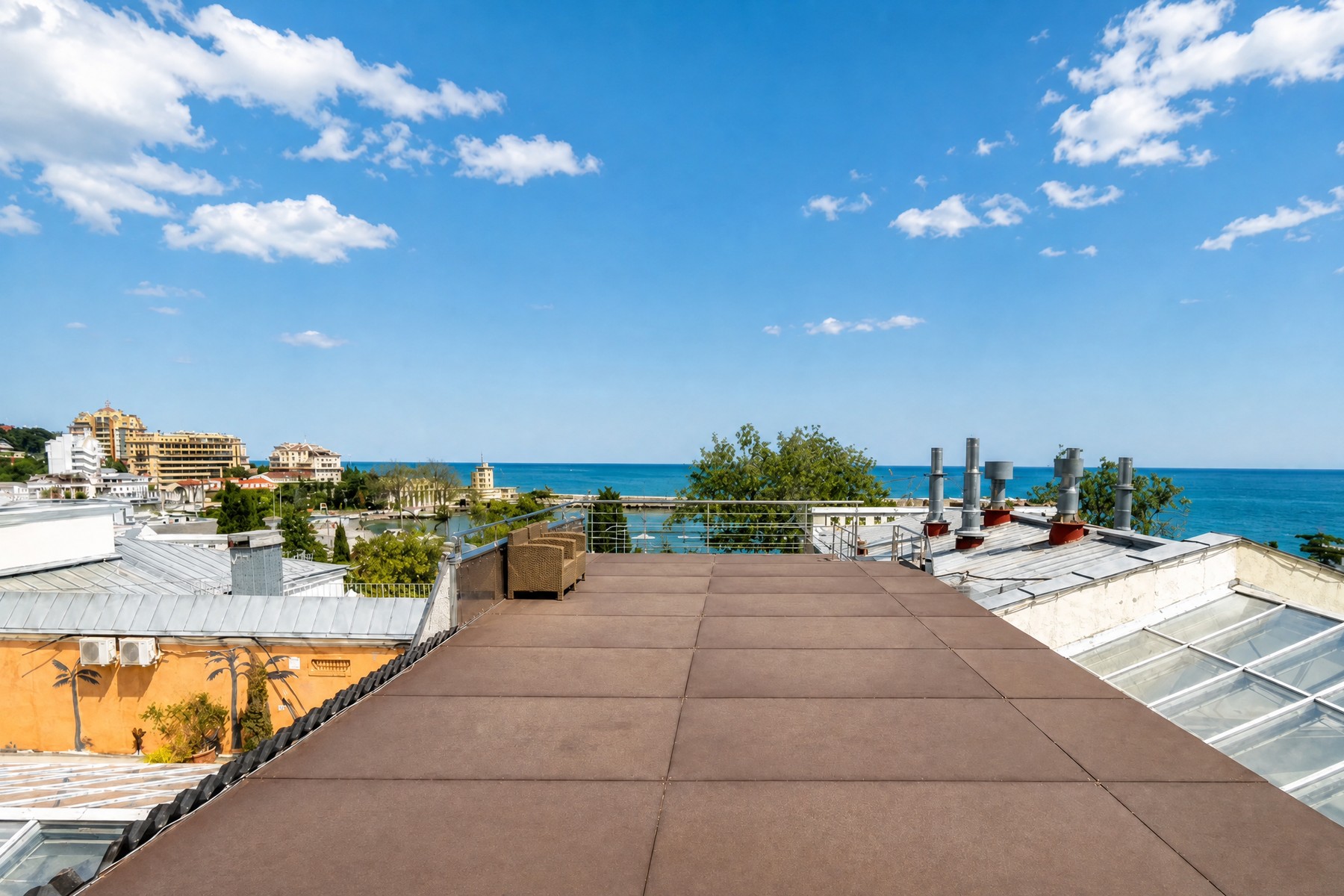 Однокомнатные апартаменты в Ялте, 30 м²