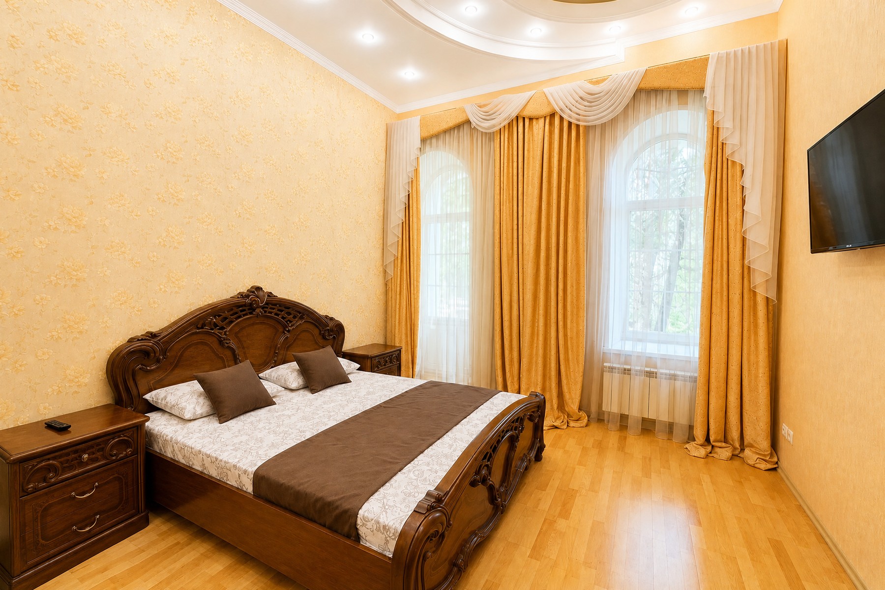 Трёхкомнатные апартаменты в Ялте, 64 м²