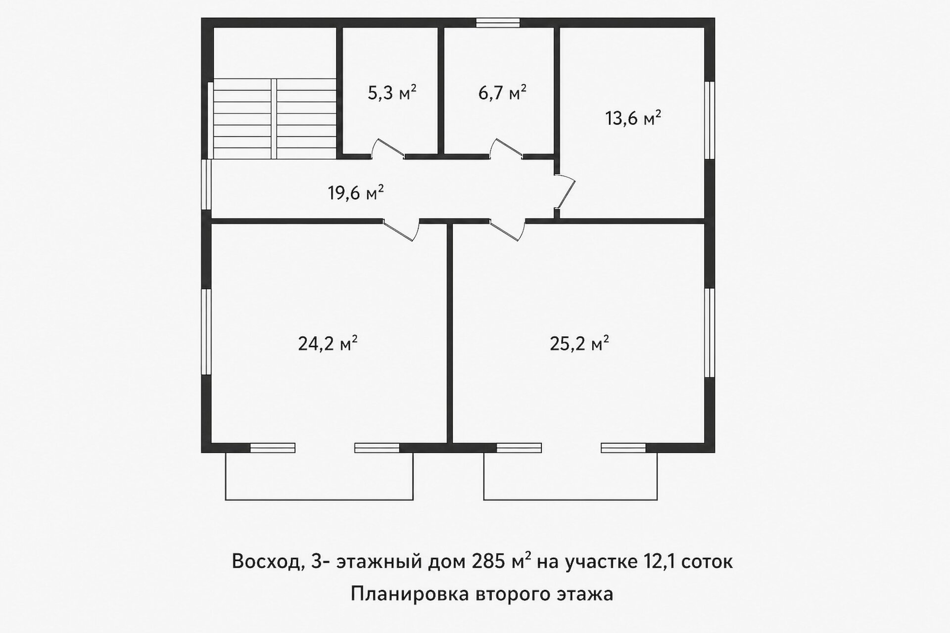 Дом 285 м² в Восходе, участок 12,1 сот. — фото 39