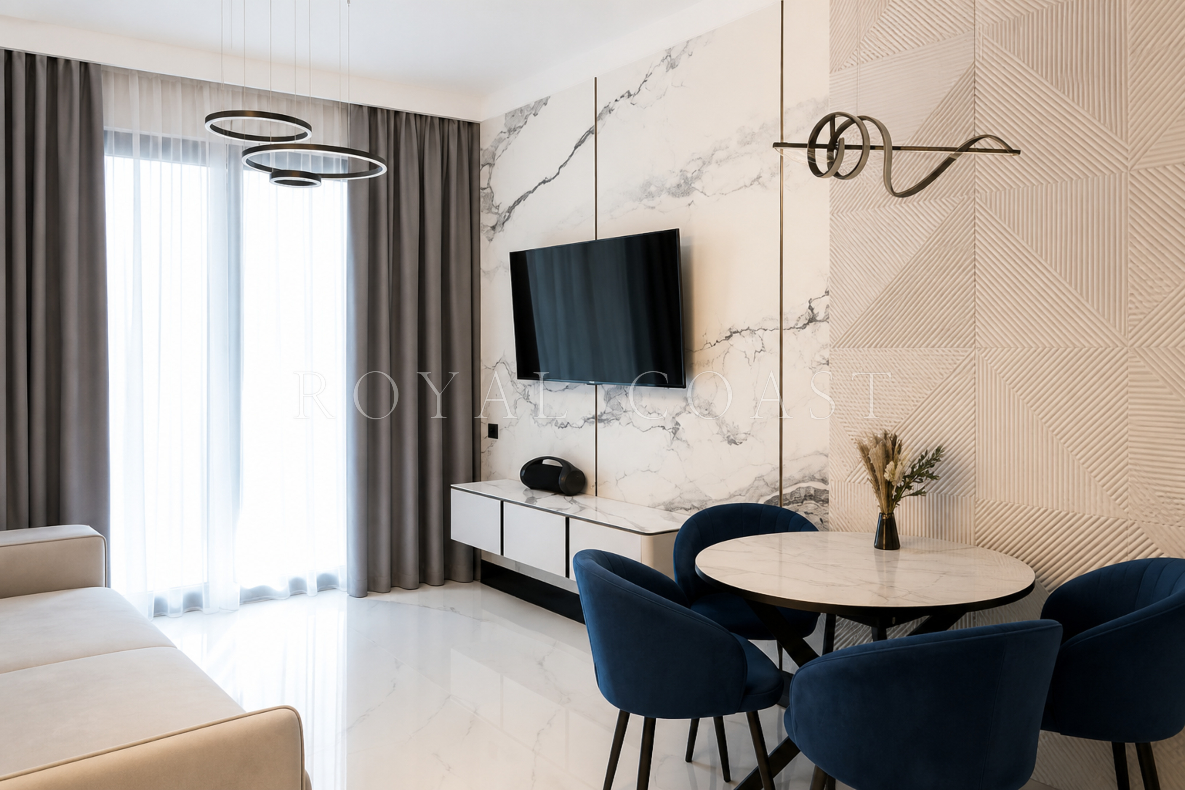 Двухкомнатные апартаменты в Ялте, 51 м² — фото 13