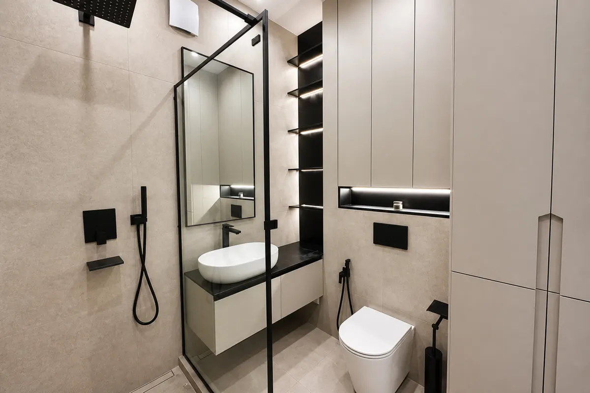Двухкомнатные апартаменты в Ялте, 51 м² — фото 15