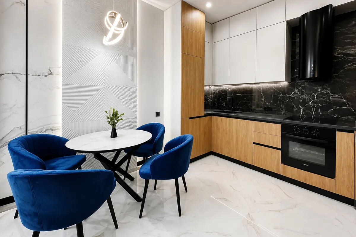 Двухкомнатные апартаменты в Ялте, 51 м² — фото 6
