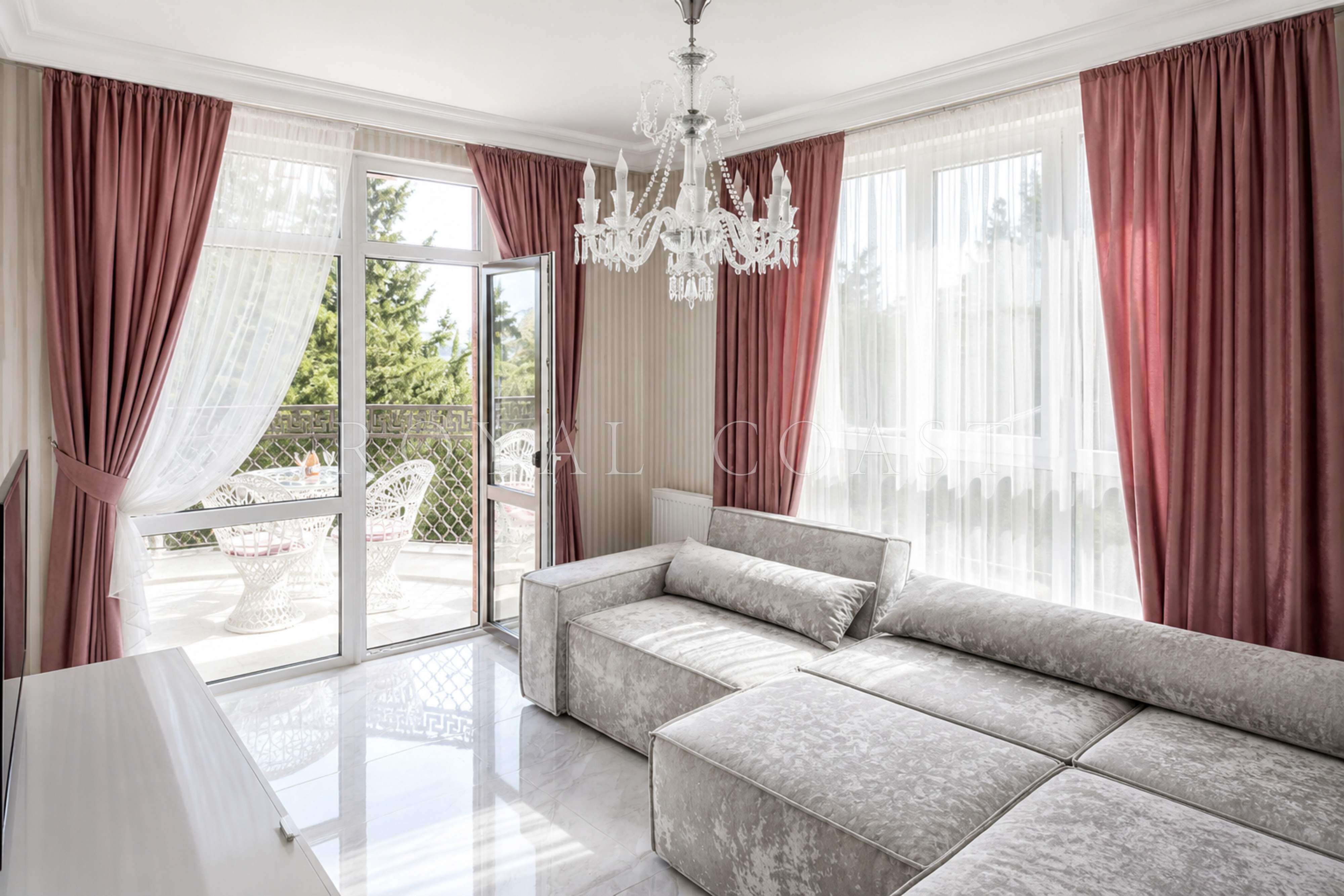 Трёхкомнатная квартира в Ялте, 71.7 м² — фото 4