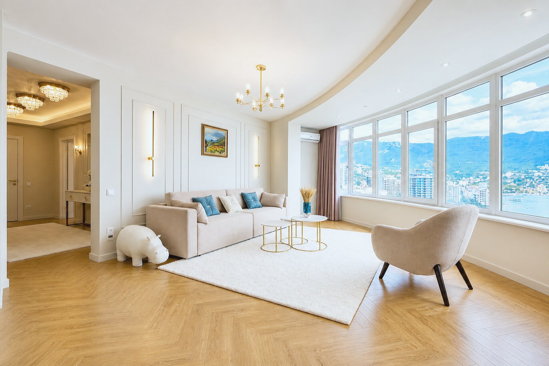 4-комнатная квартира в Ливадии, 106 м² — фото 1