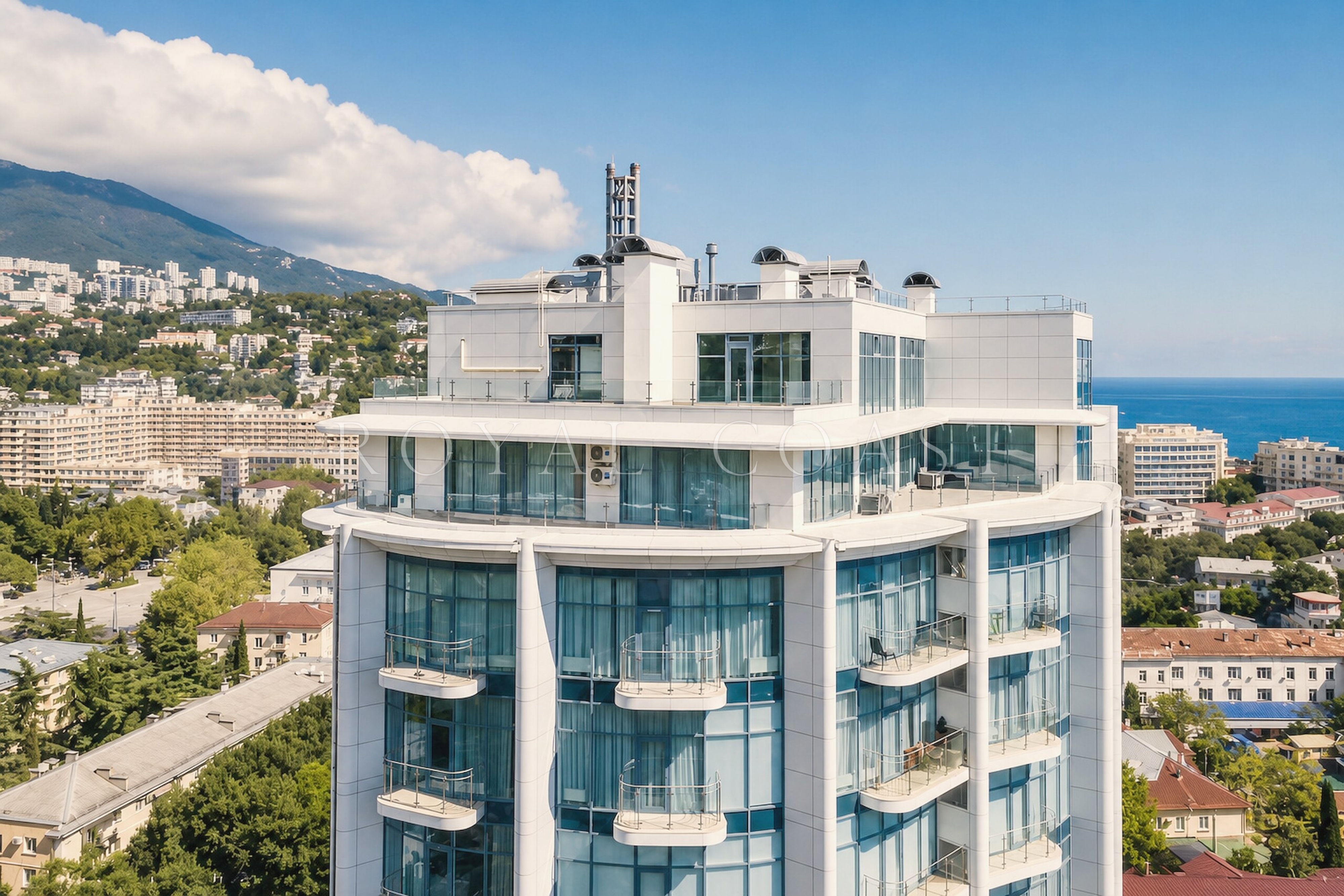 Трёхкомнатная квартира в Ялте, 107 м² — фото 20