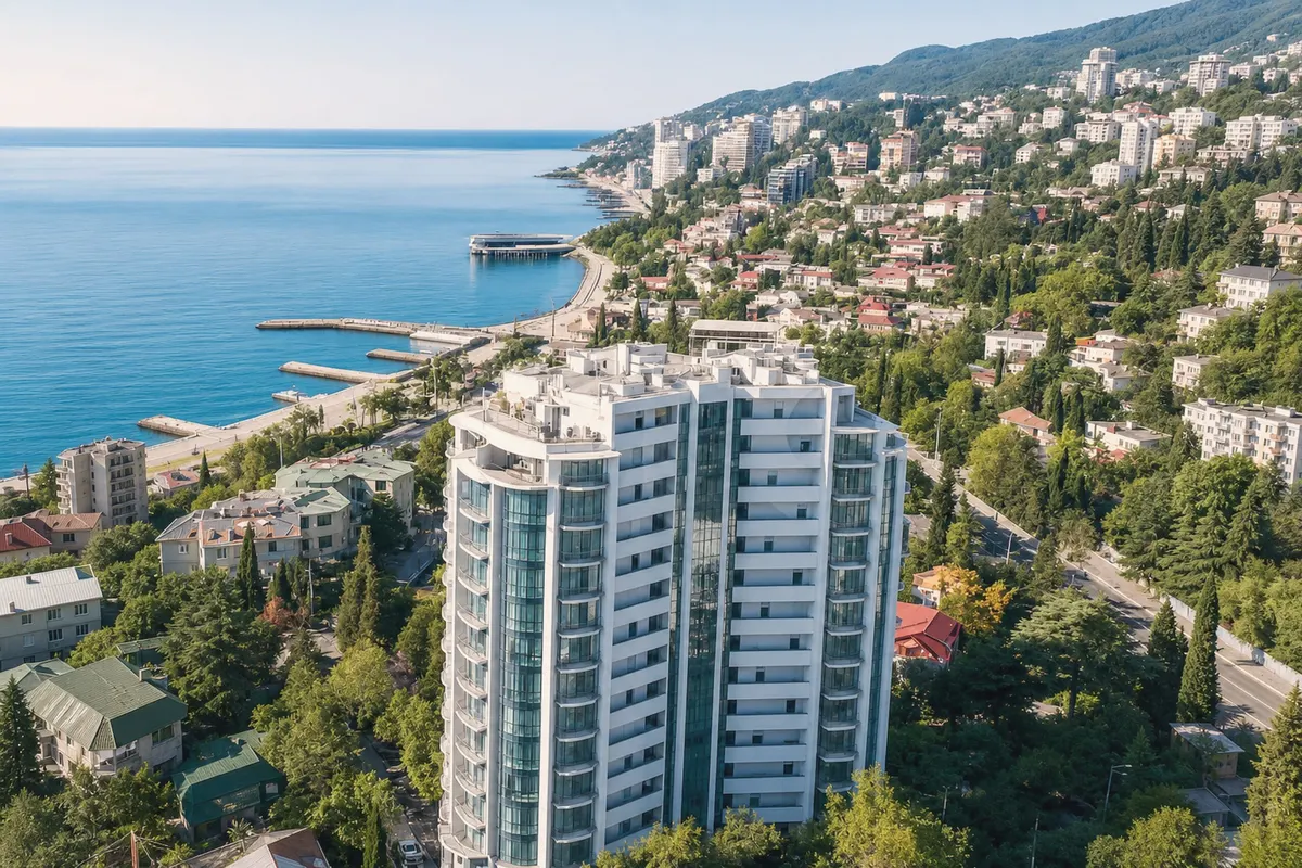 Трёхкомнатная квартира в Ялте, 107 м² — фото 18
