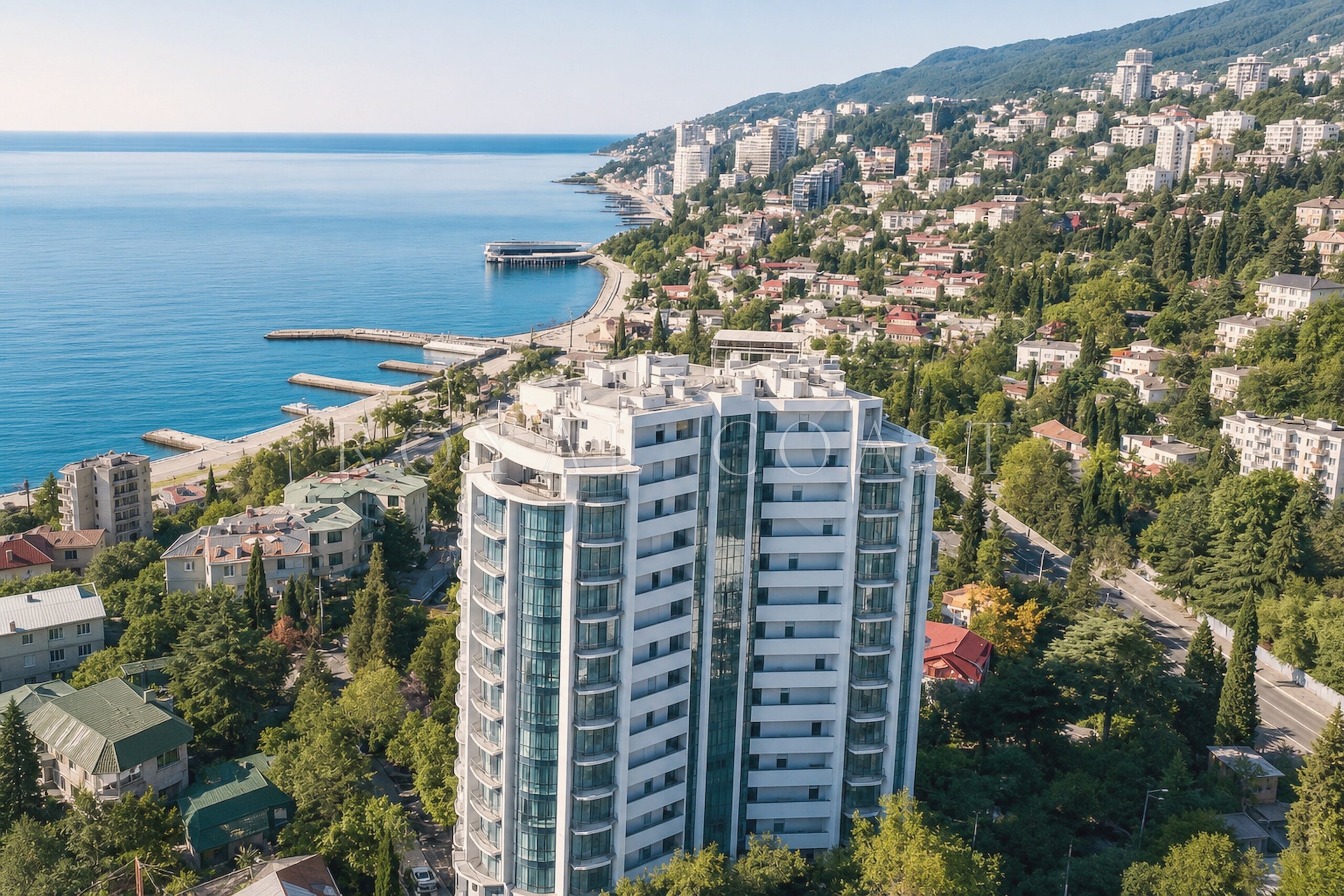 Трёхкомнатная квартира в Ялте, 107 м² — фото 21